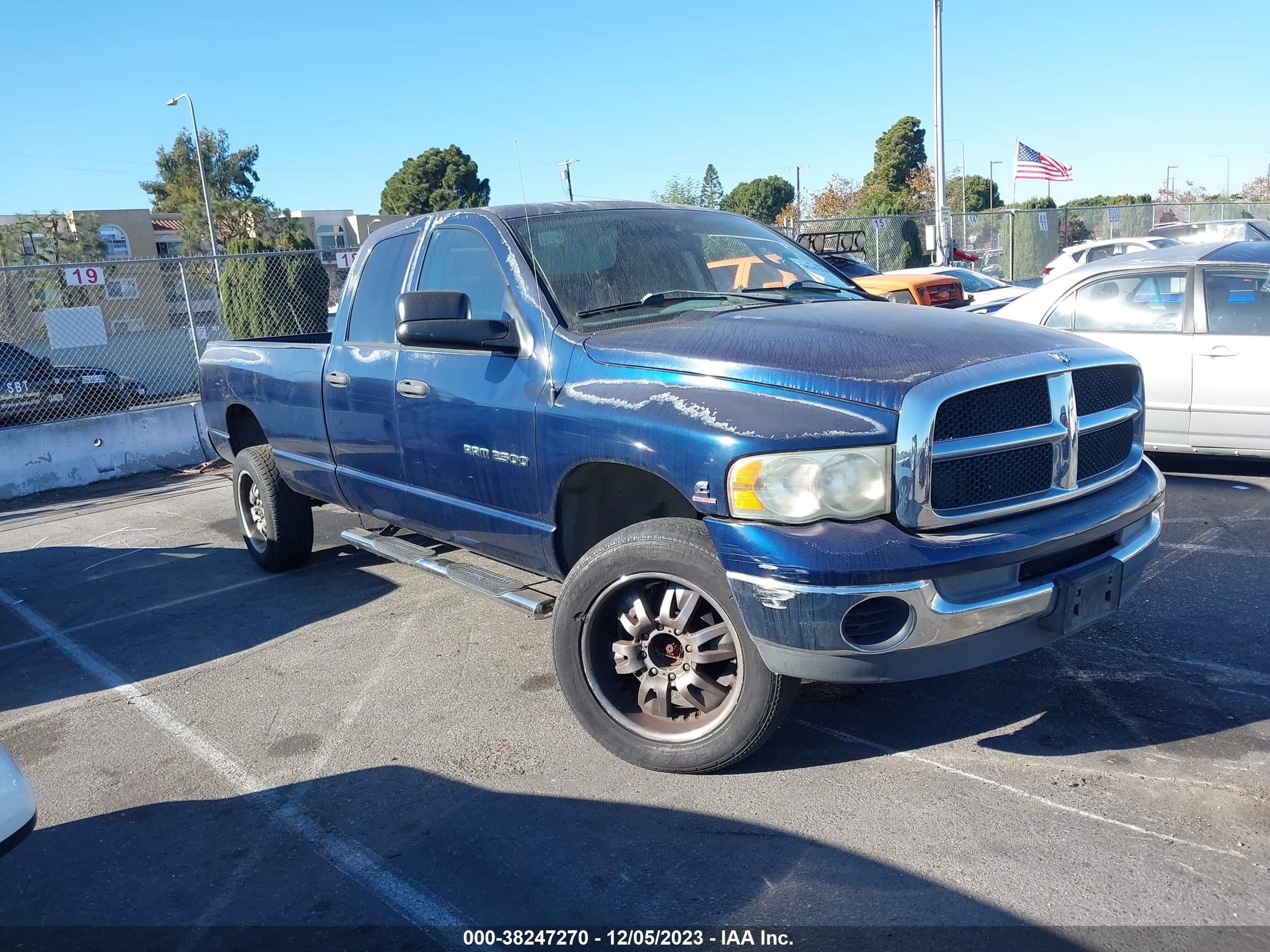 DODGE RAM 2003 3d7ku28643g823148