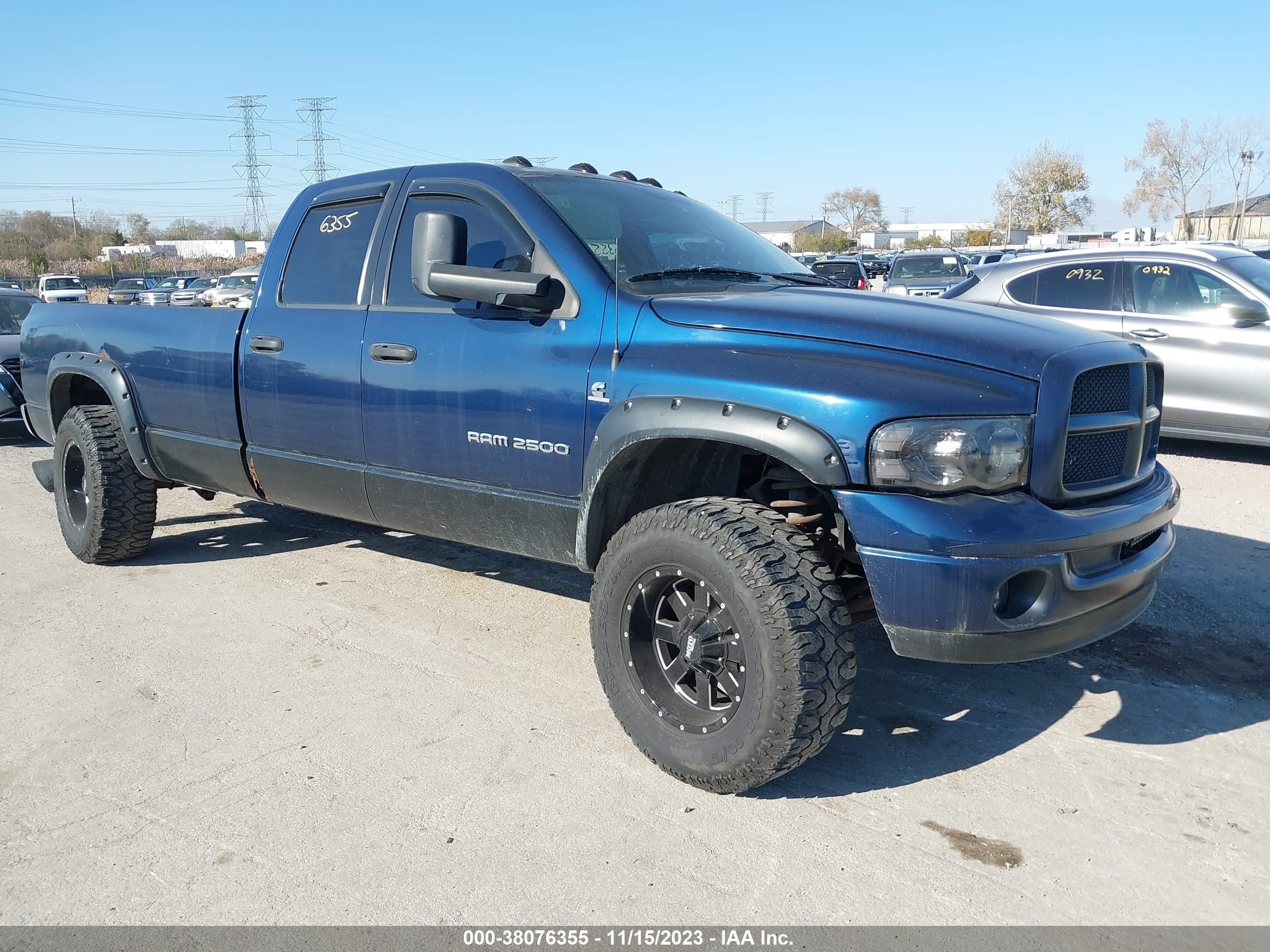 DODGE RAM 2003 3d7ku28673g736313