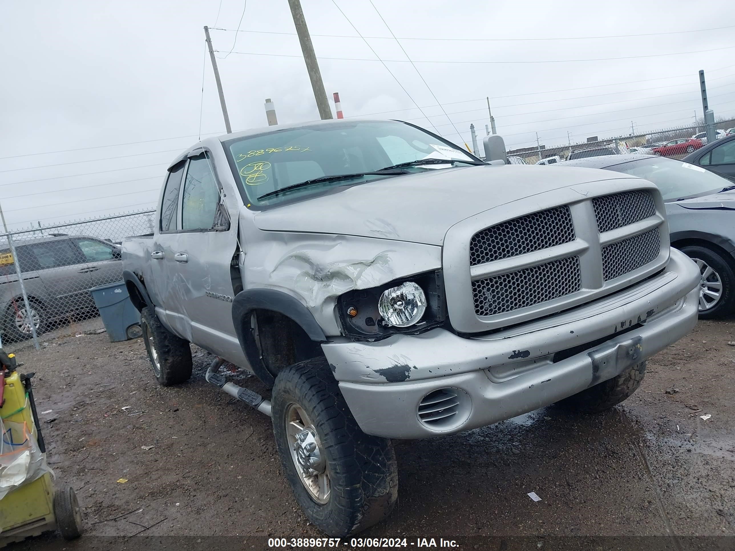 DODGE RAM 2003 3d7ku28c33g757701