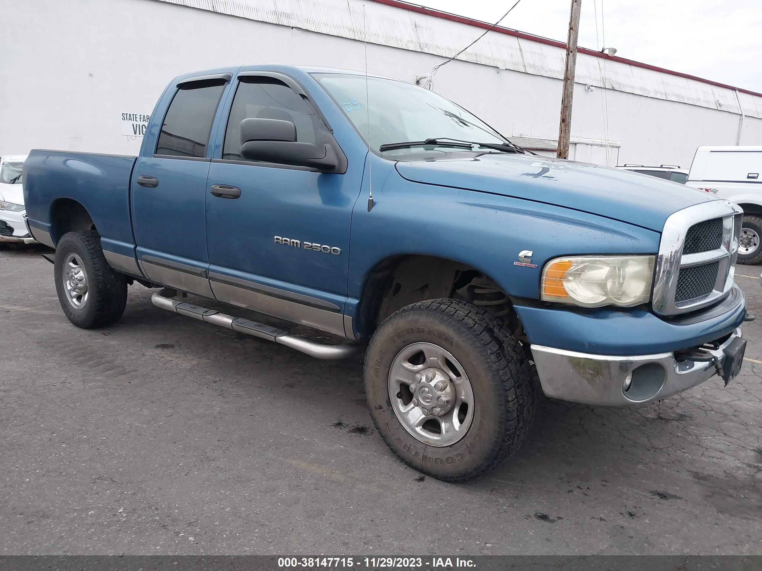 DODGE RAM 2003 3d7ku28c43g814195