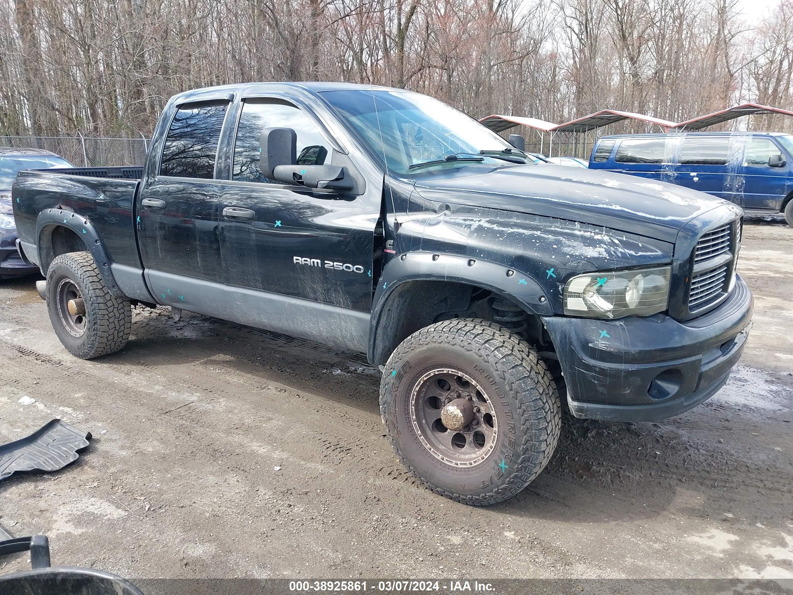 DODGE RAM 2003 3d7ku28c43g861842