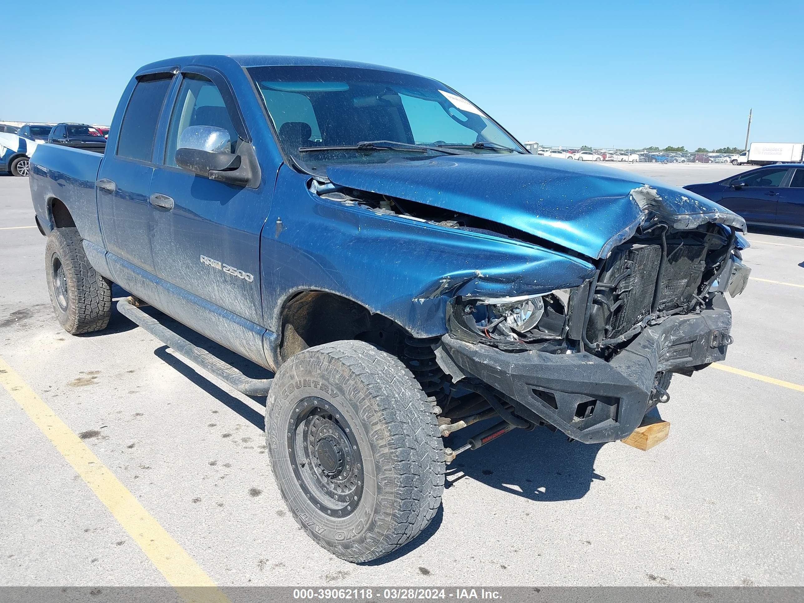 DODGE RAM 2004 3d7ku28c54g223665