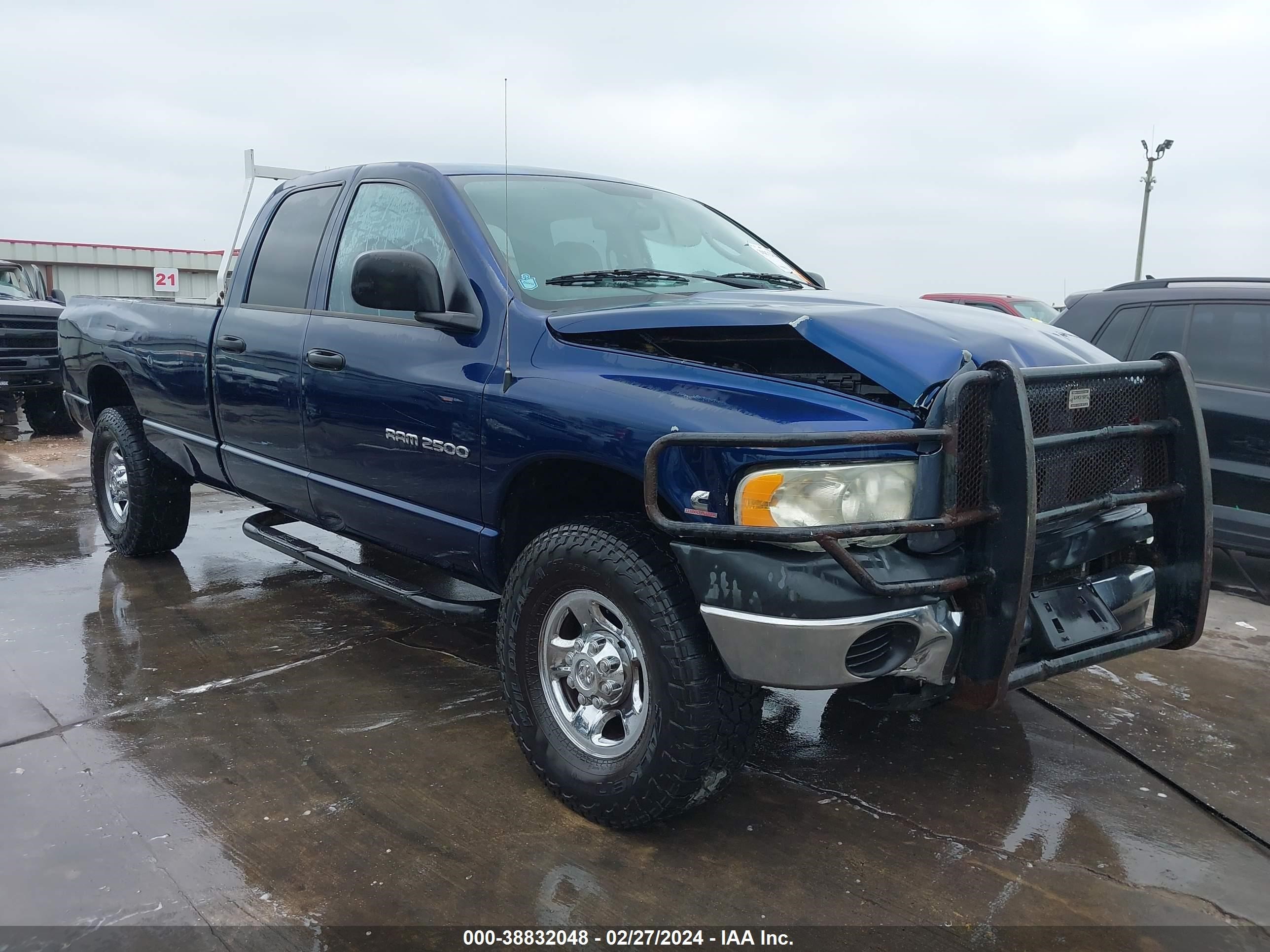 DODGE RAM 2004 3d7ku28c64g252902