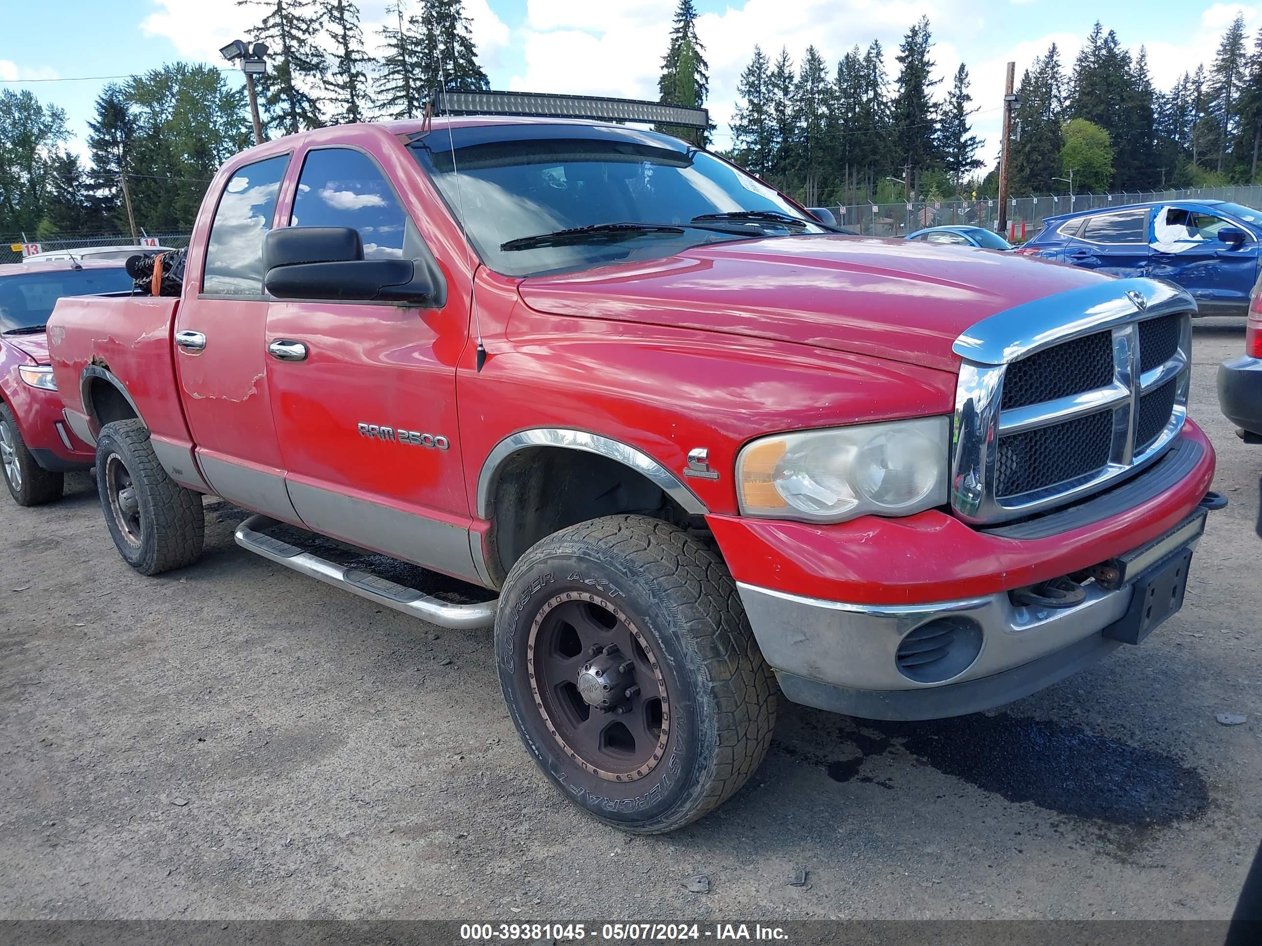 DODGE RAM 2004 3d7ku28c84g253422