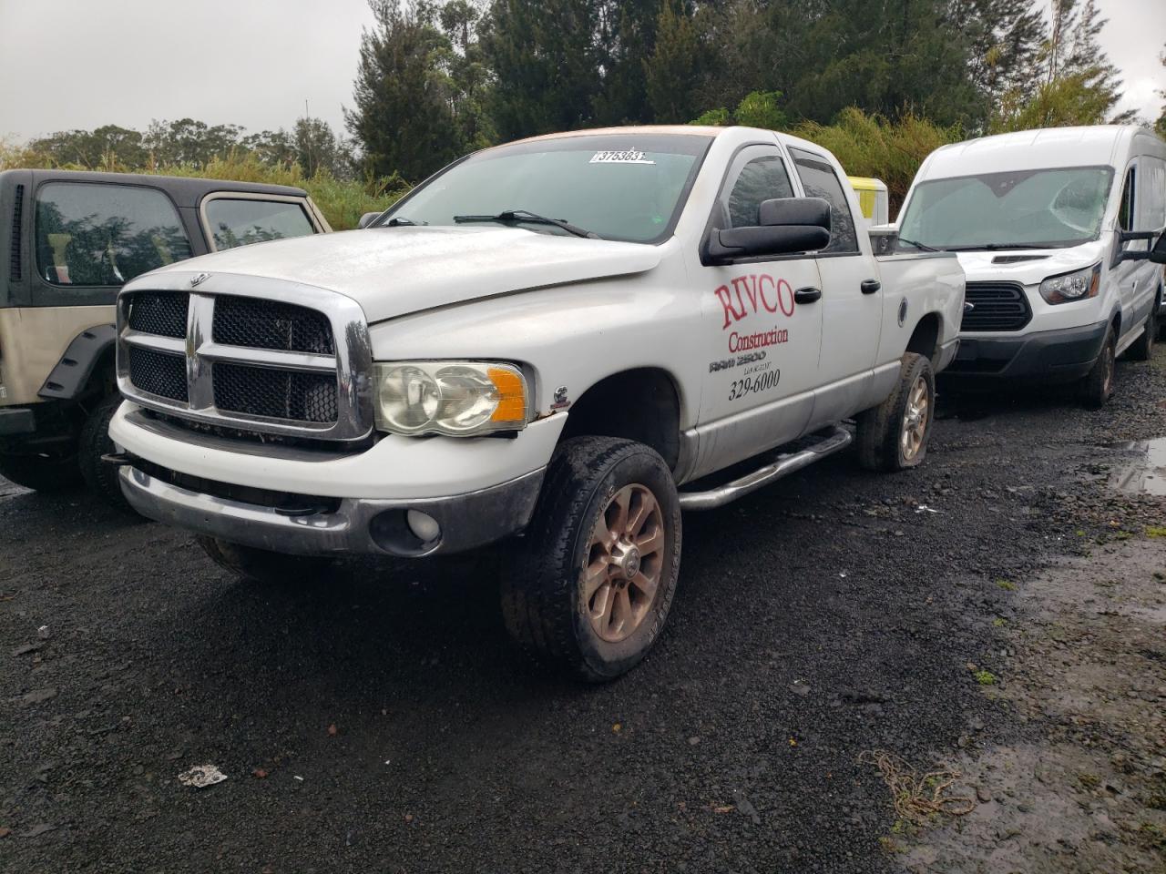 DODGE RAM 2003 3d7ku28cx3g850750