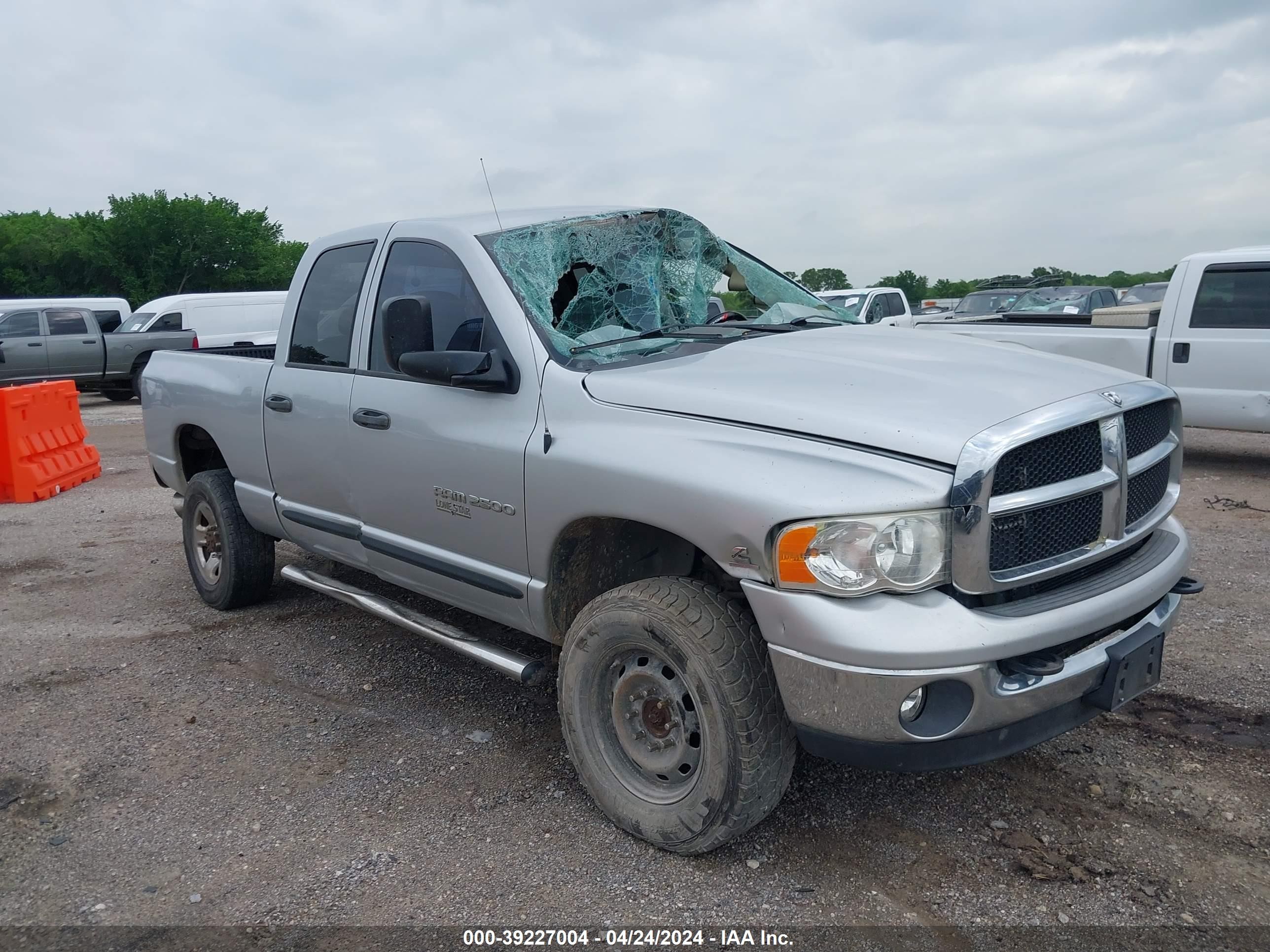 DODGE RAM 2004 3d7ku28cx4g214525