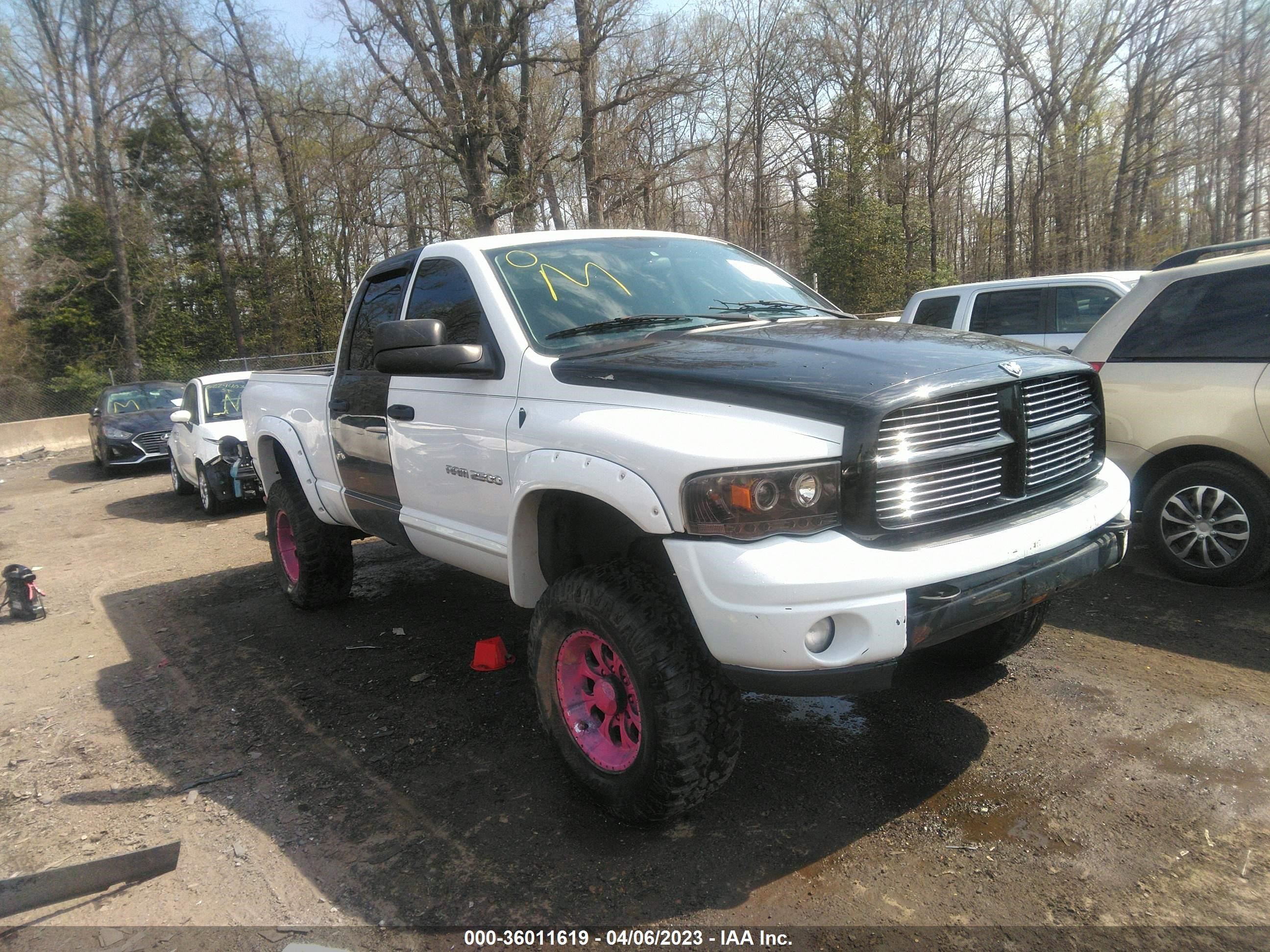 DODGE RAM 2003 3d7ku28d03g770477