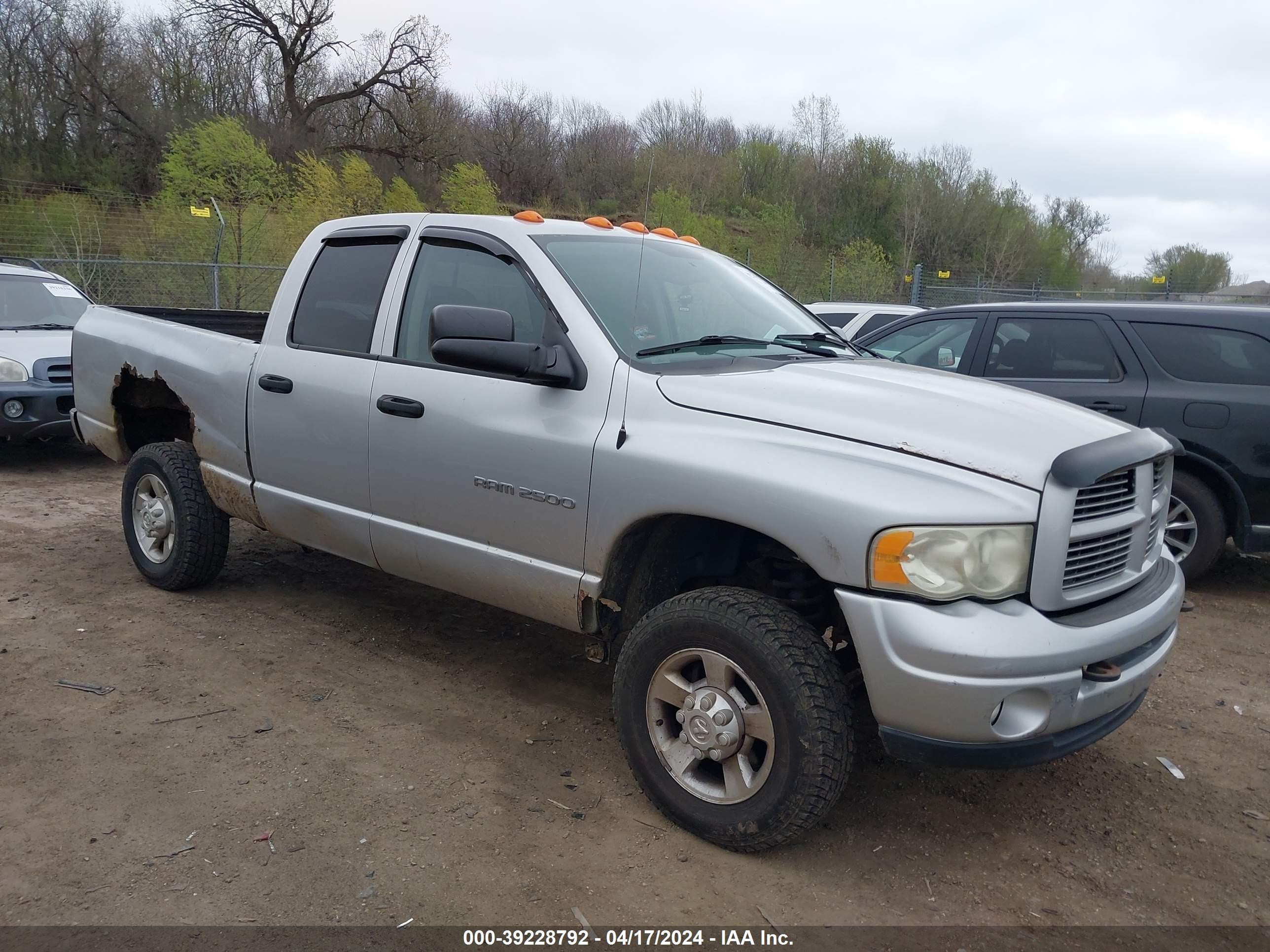 DODGE RAM 2003 3d7ku28d23g771257