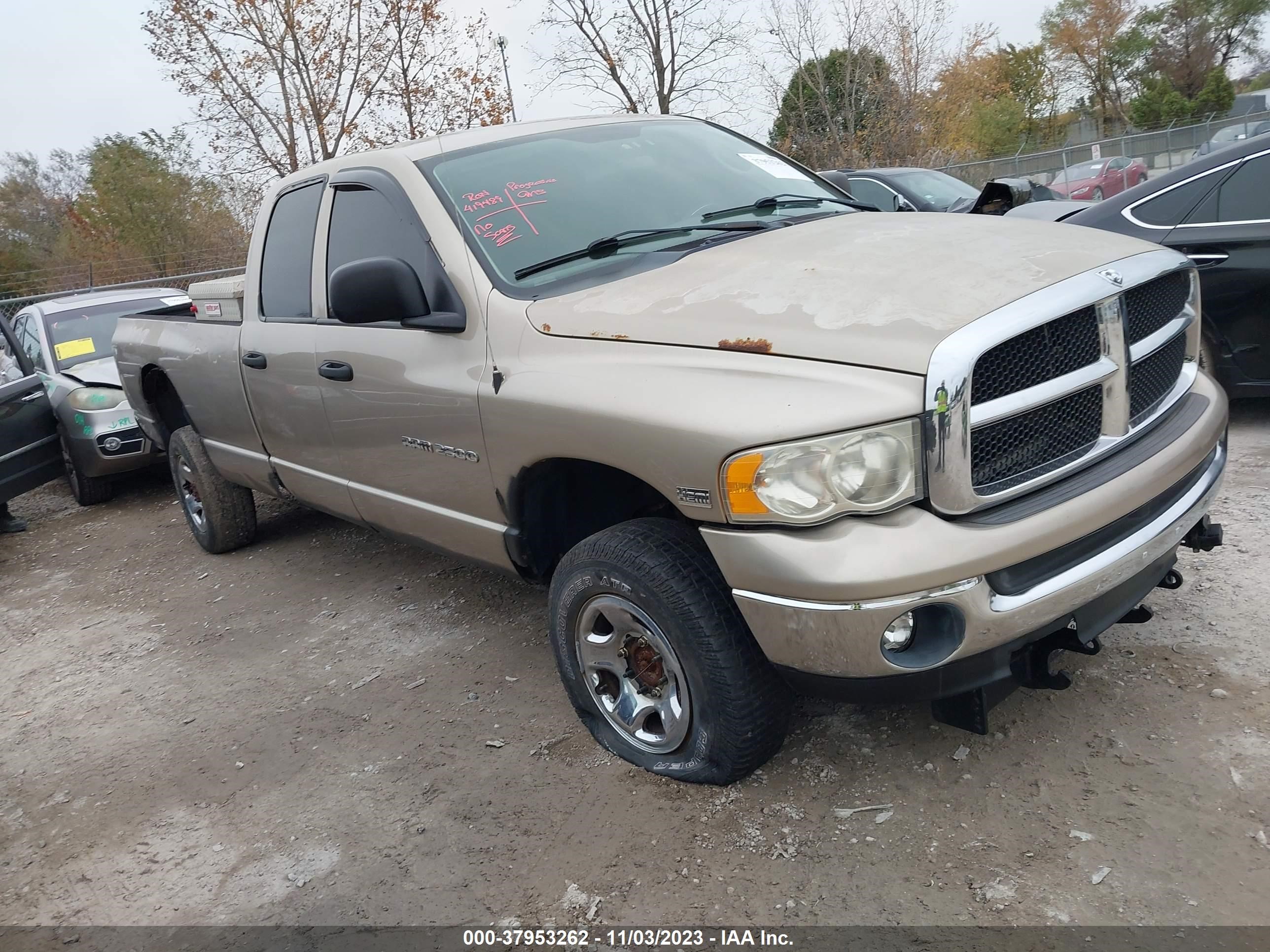 DODGE RAM 2003 3d7ku28d73g737685