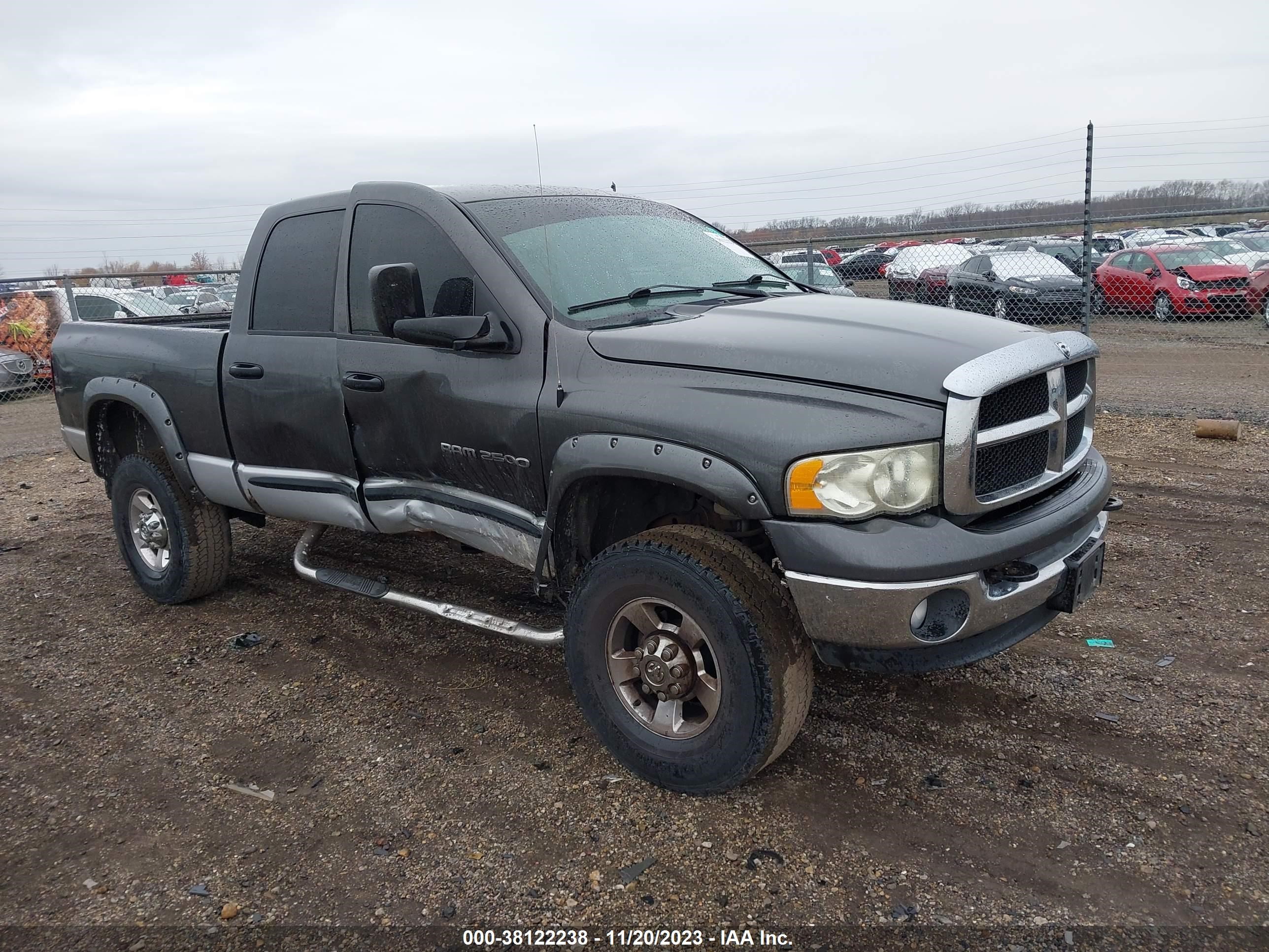 DODGE RAM 2003 3d7ku28d83g845166