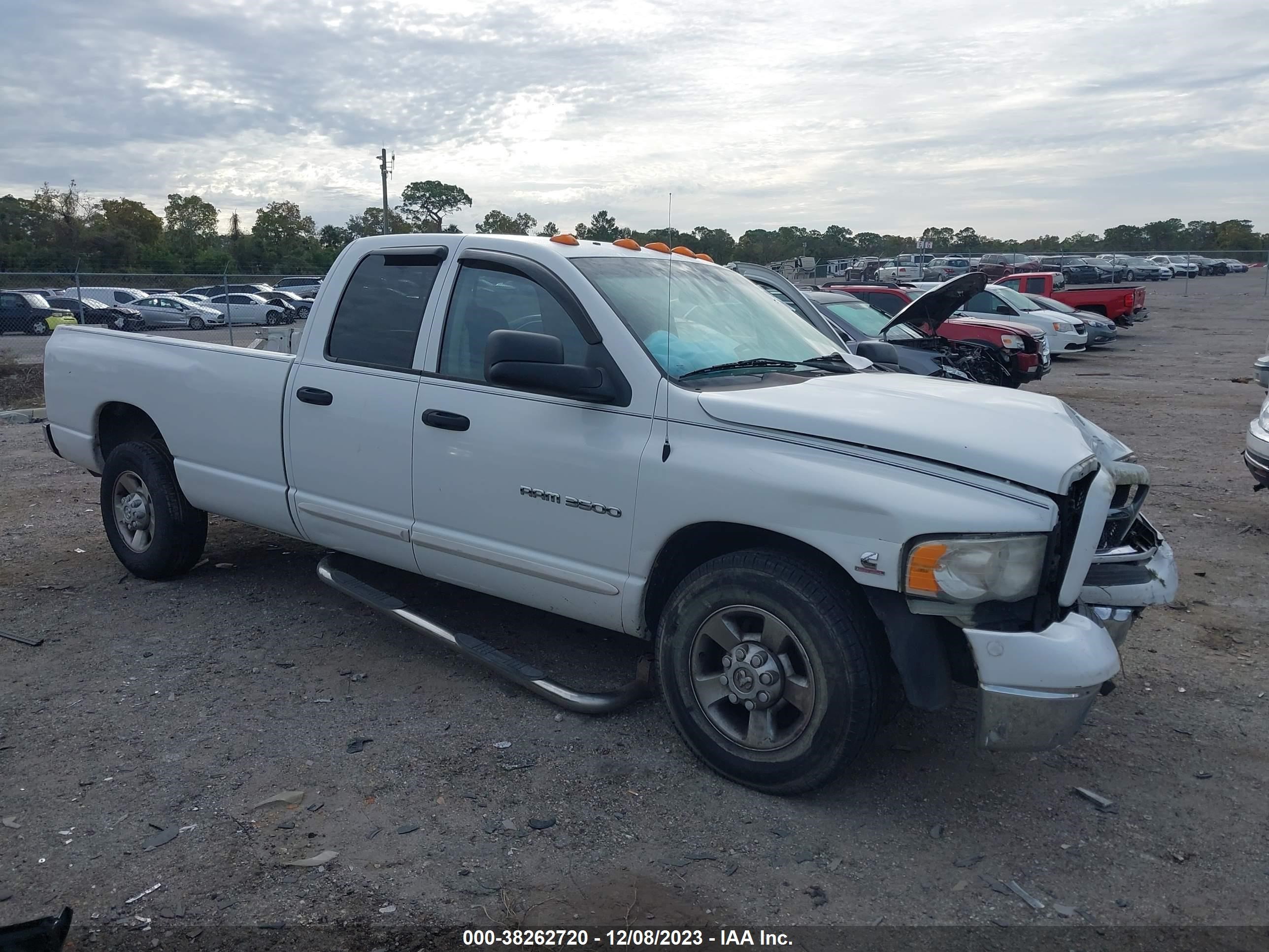 DODGE RAM 2003 3d7la386x3g712185