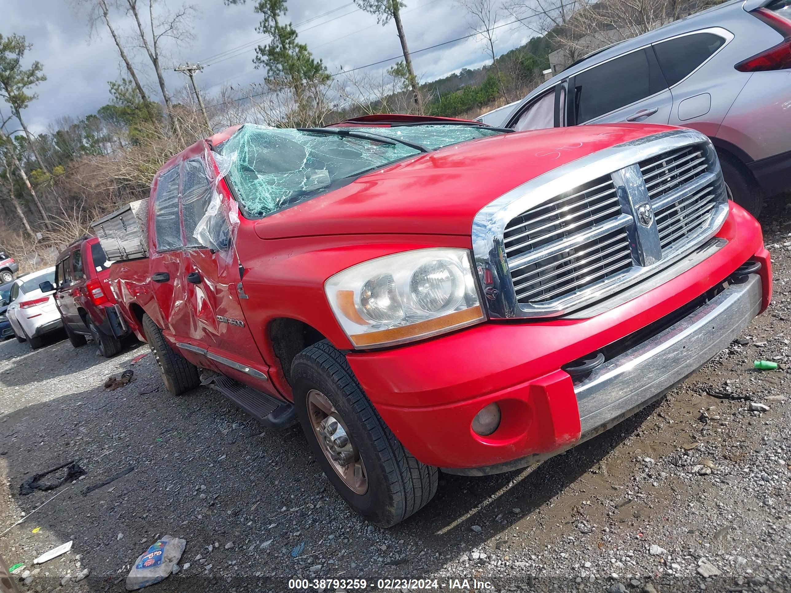 DODGE RAM 2006 3d7ll38c96g273470