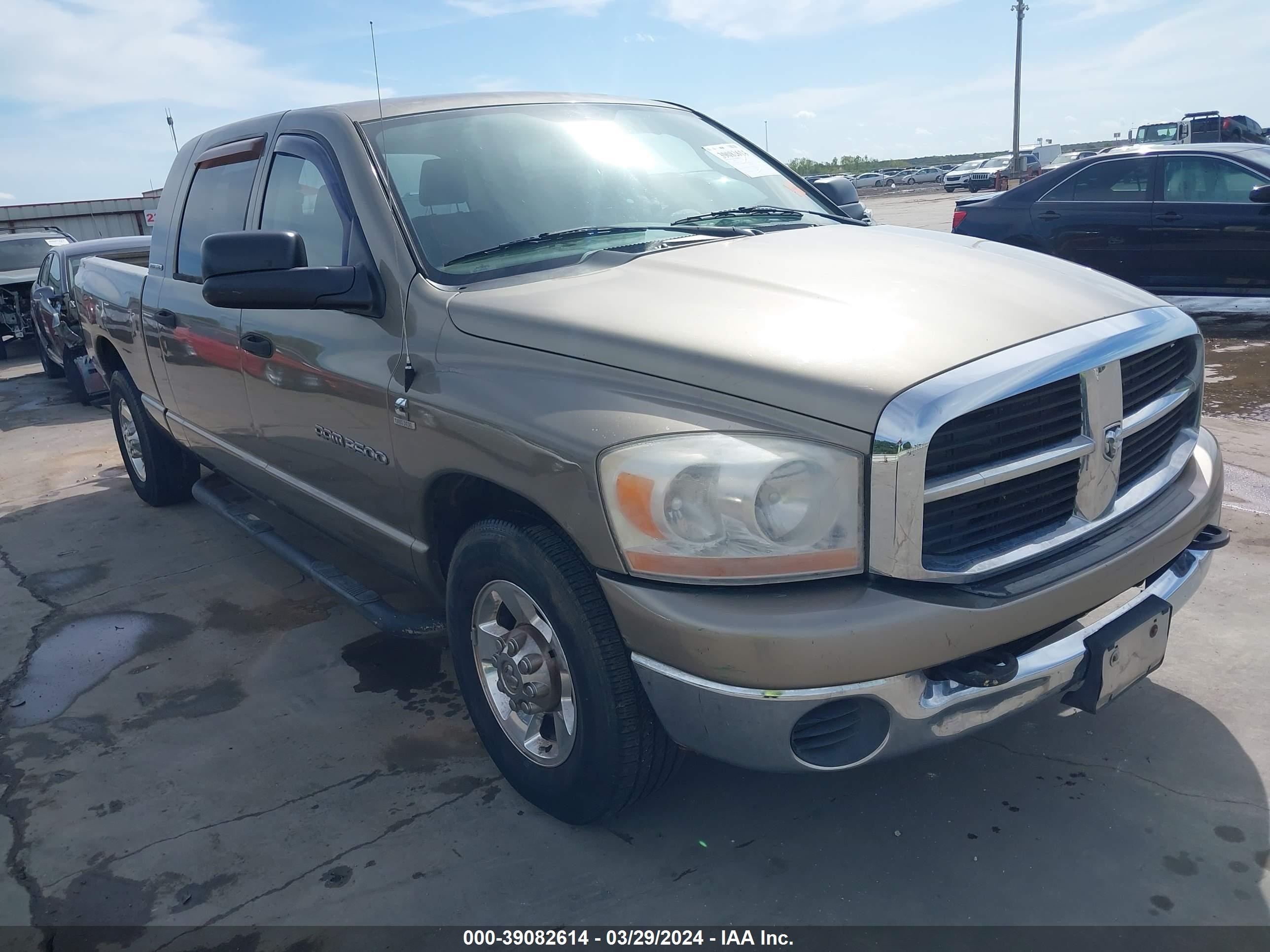 DODGE RAM 2006 3d7ll39c26g203825