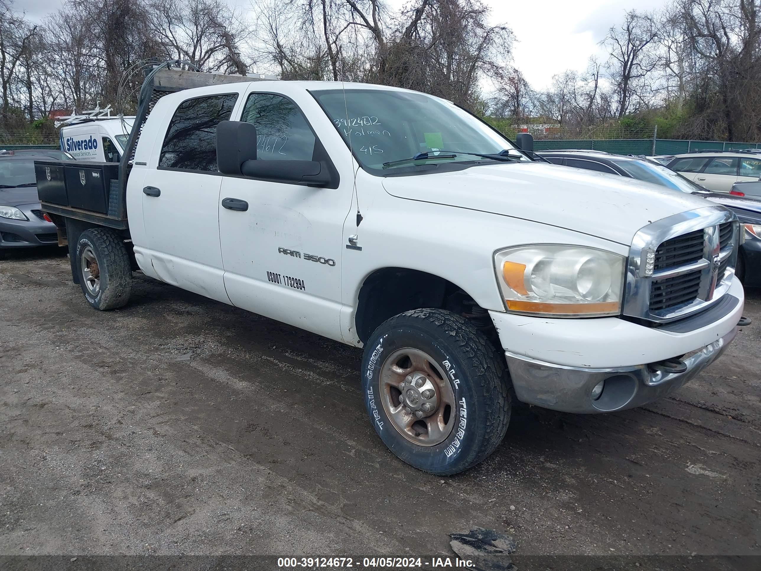 DODGE RAM 2006 3d7lx39c56g210899