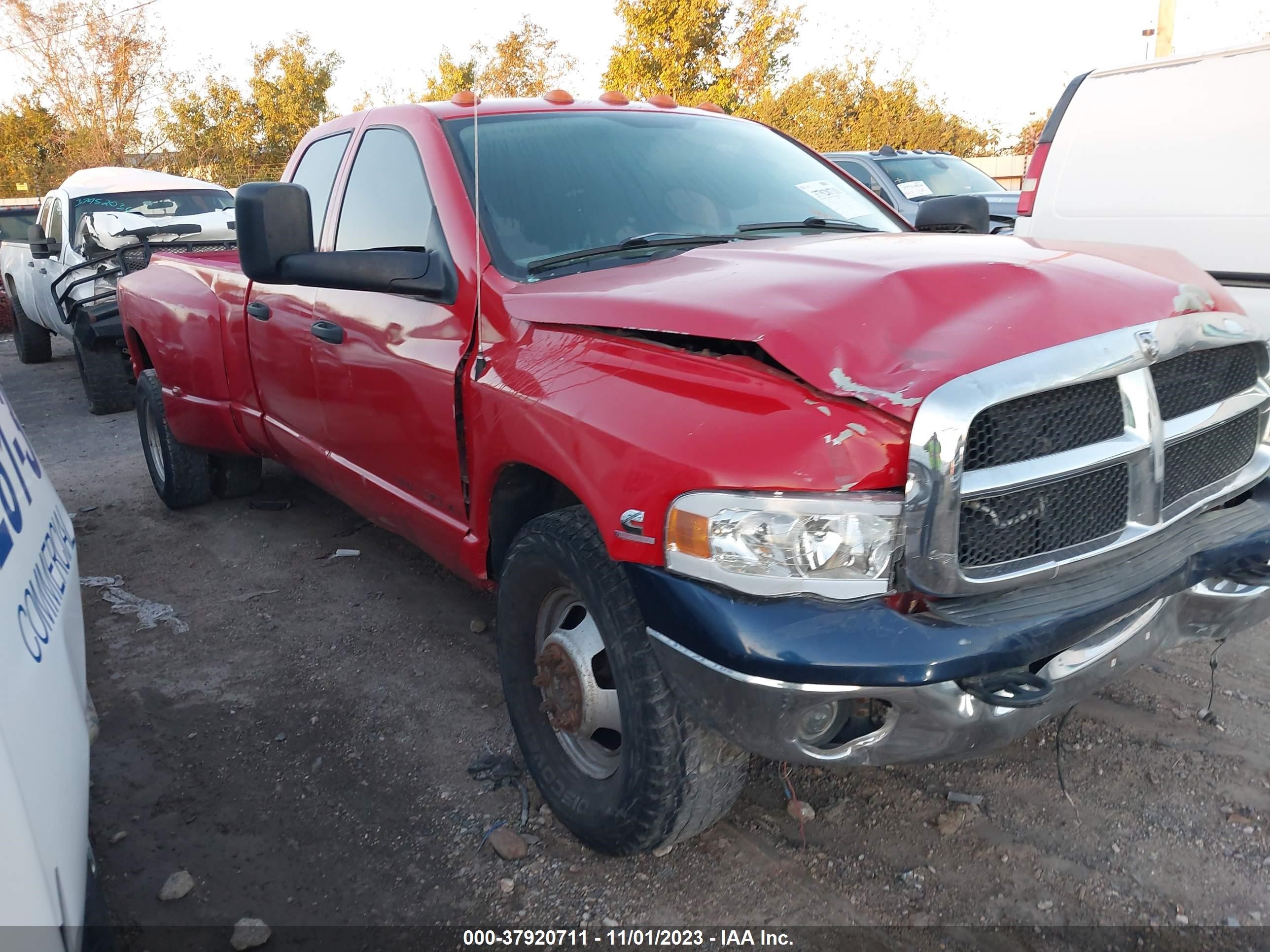 DODGE RAM 2003 3d7ma48c53g859224