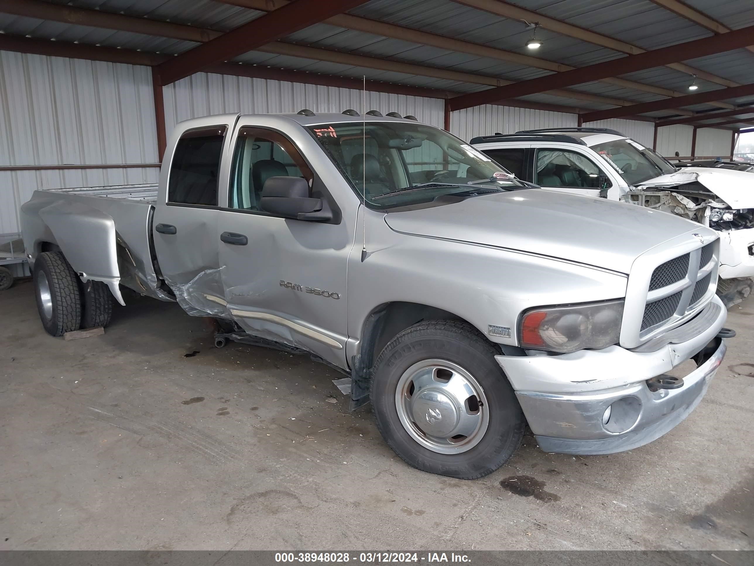 DODGE RAM 2003 3d7ma48d83g861624