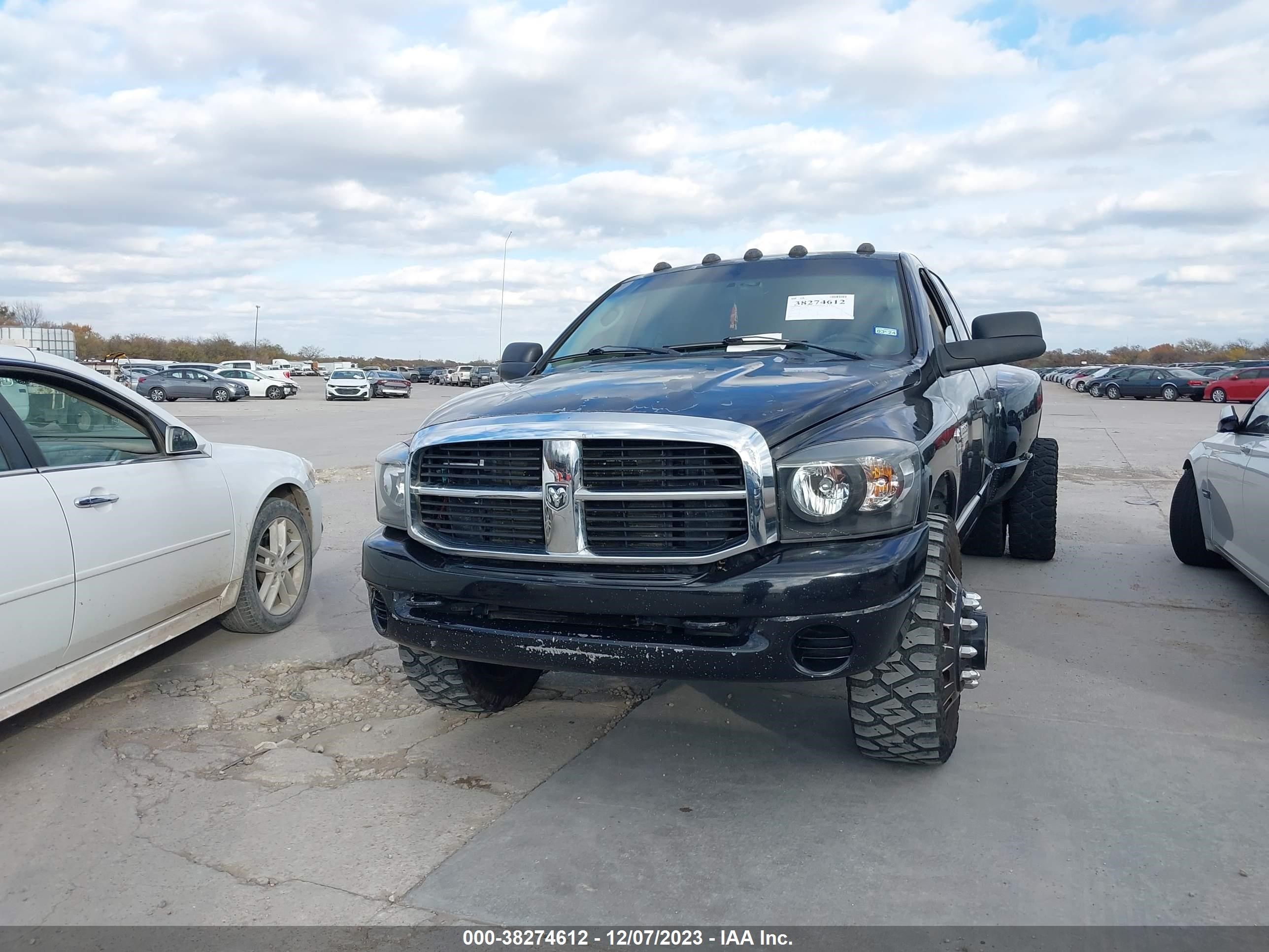 DODGE RAM 2008 3d7ml48a08g230549