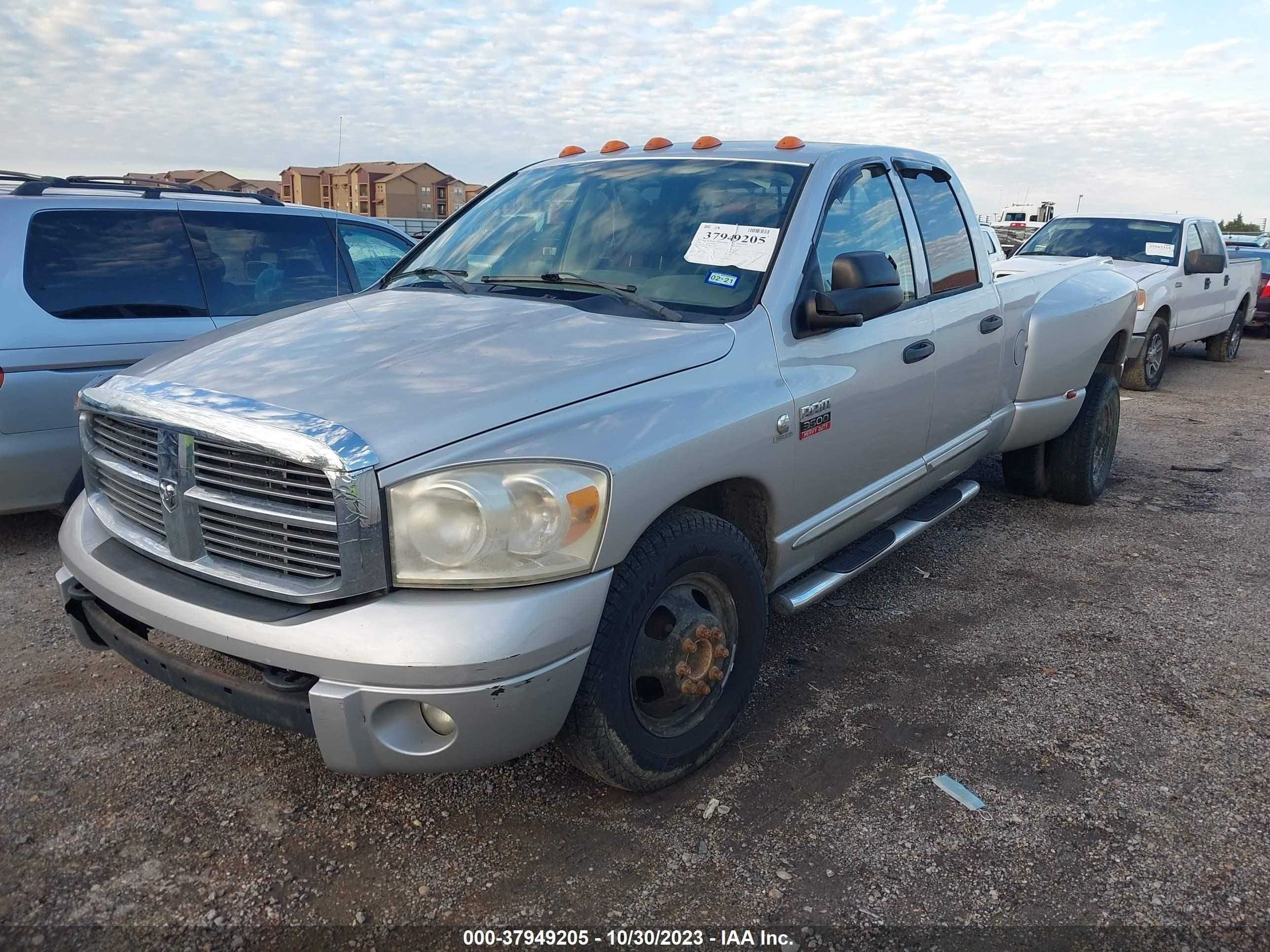 DODGE RAM 2008 3d7ml48a38g115881