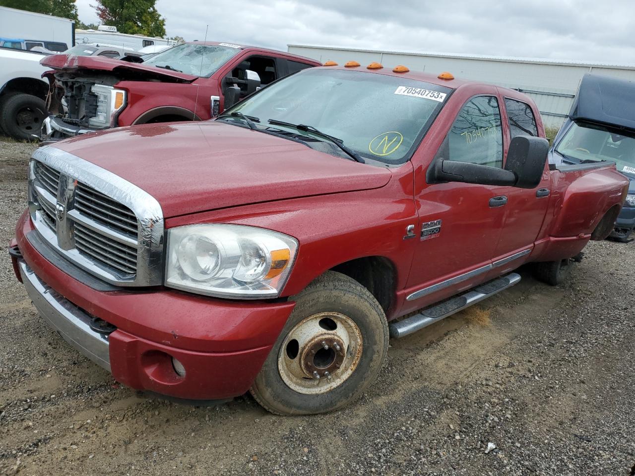 DODGE RAM 2008 3d7ml48a68g219295