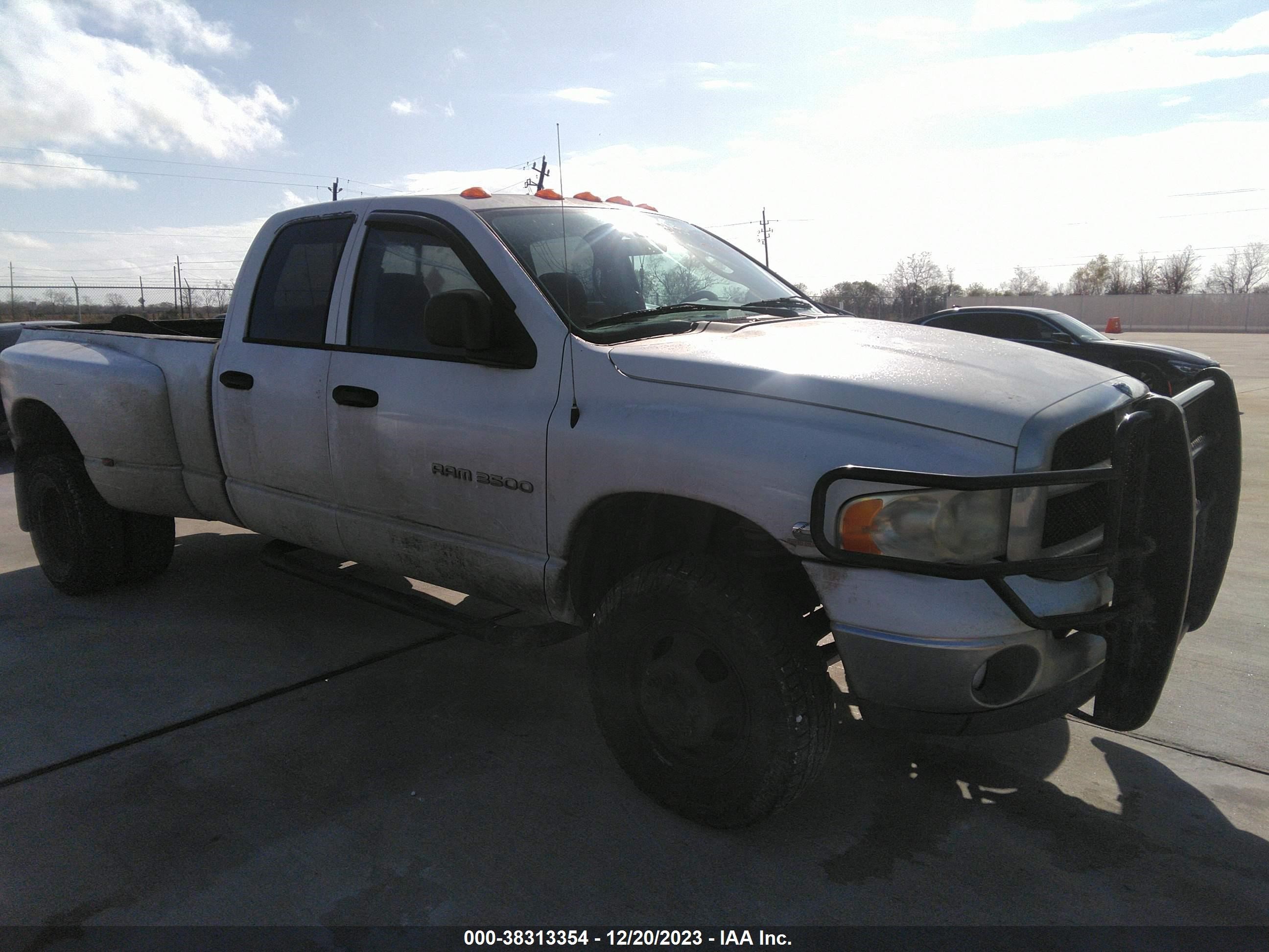 DODGE RAM 2003 3d7mu48c93g786124