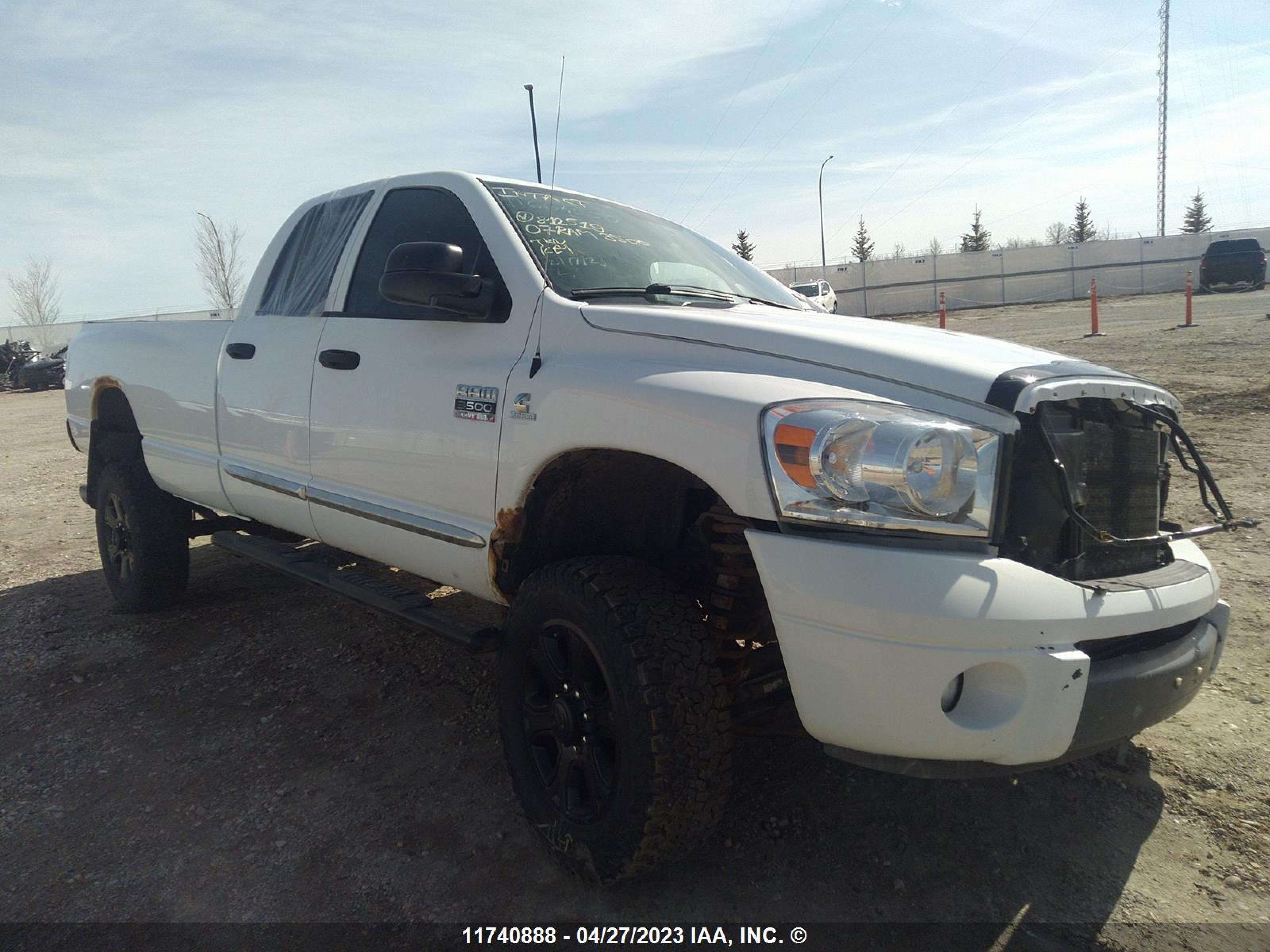 DODGE RAM 2007 3d7mx38a27g812519