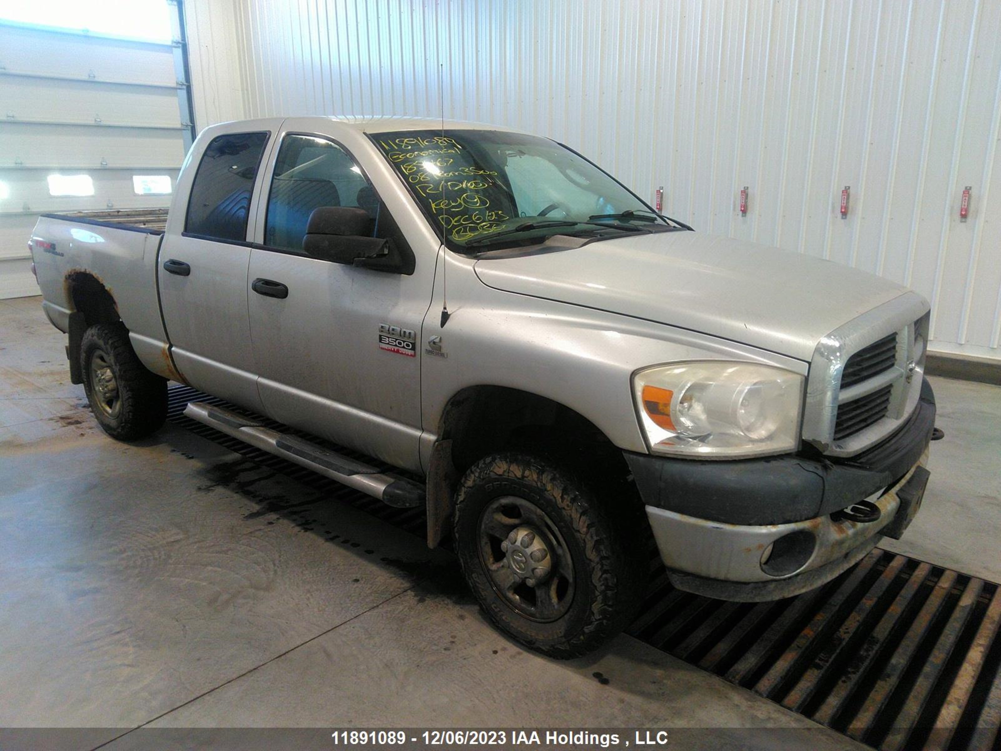 DODGE RAM 2008 3d7mx38a48g185467