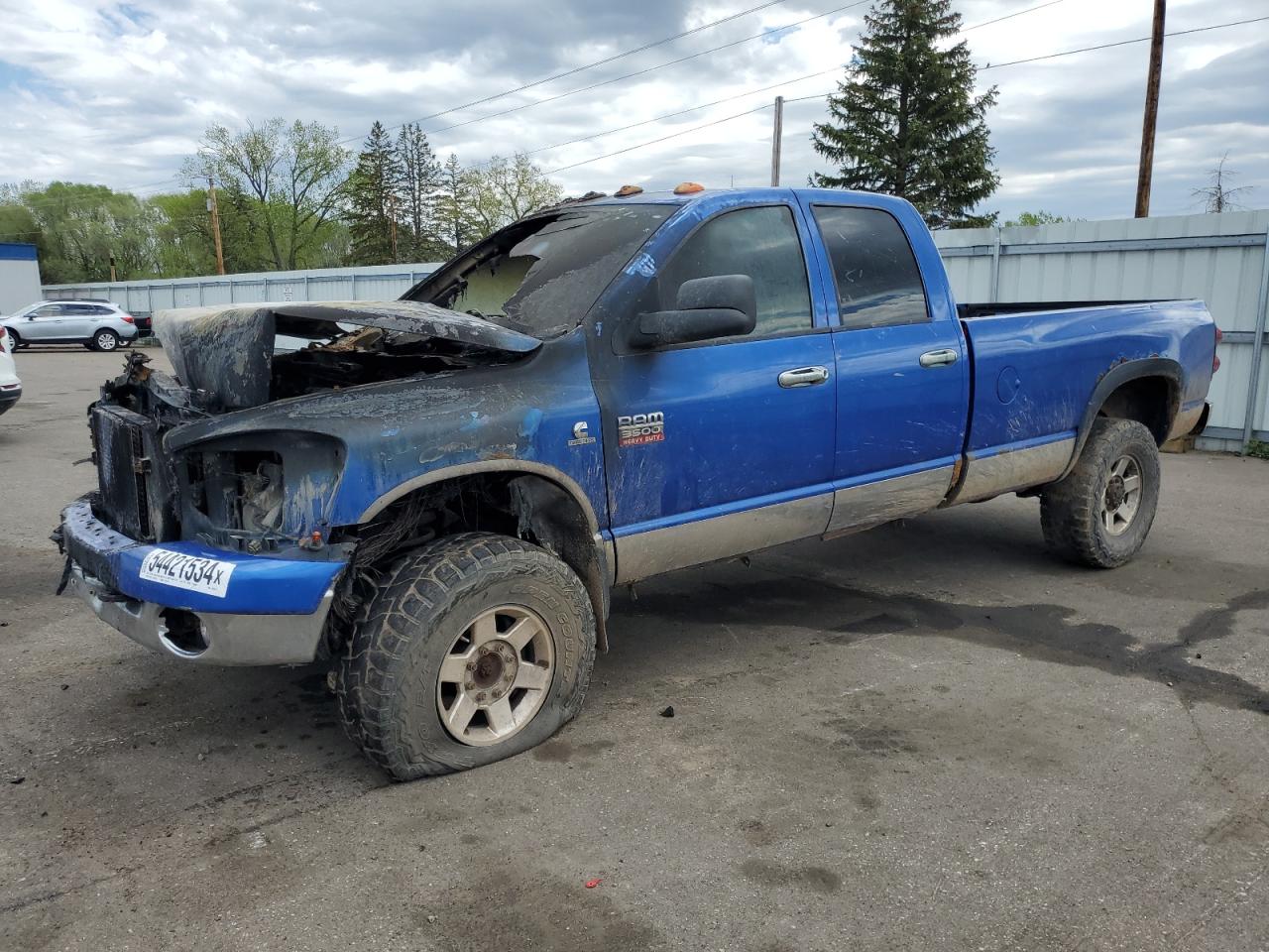 DODGE RAM 2008 3d7mx38a98g185285