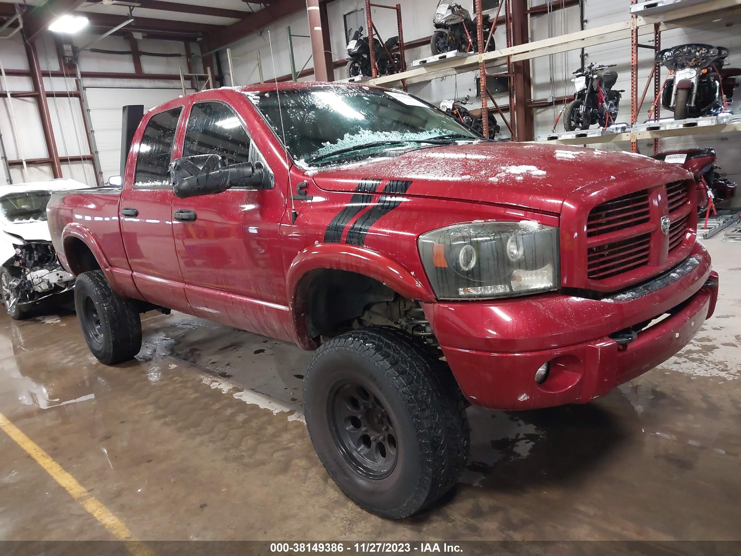 DODGE RAM 2007 3d7mx38c47g731359