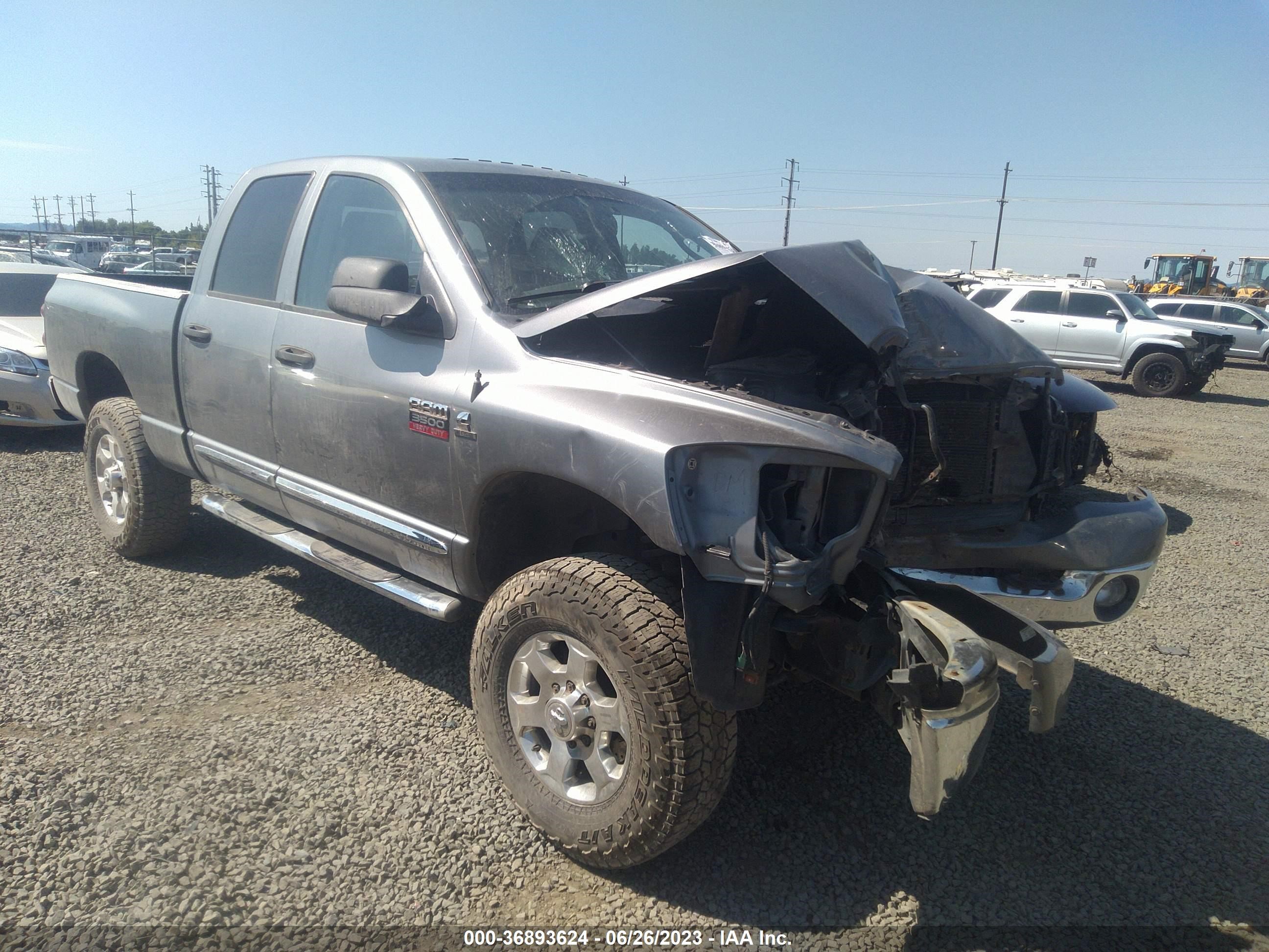 DODGE RAM 2009 3d7mx38l89g558948