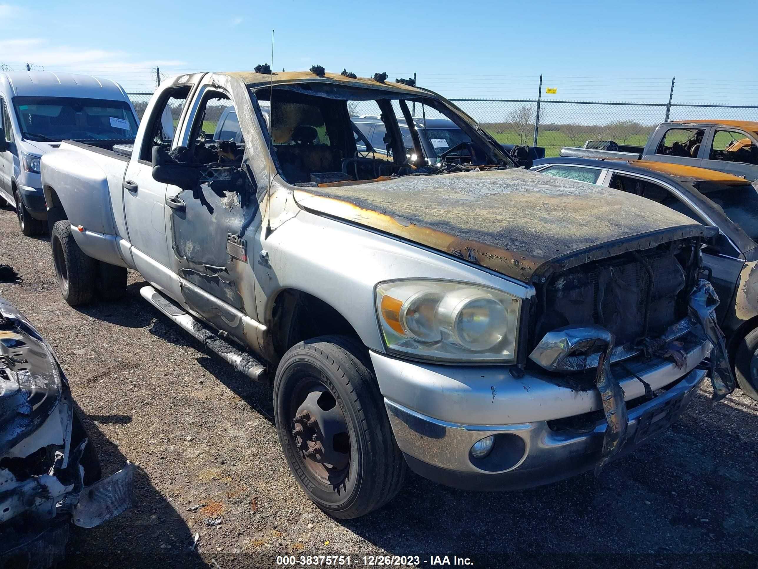 DODGE RAM 2008 3d7mx48a08g193779