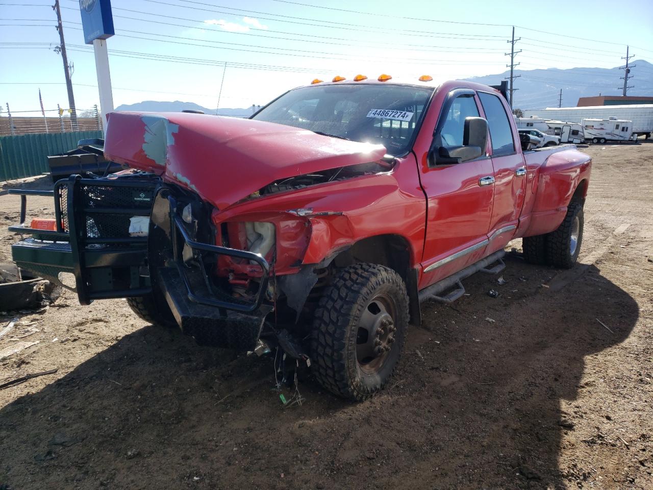 DODGE RAM 2007 3d7mx48a47g854602