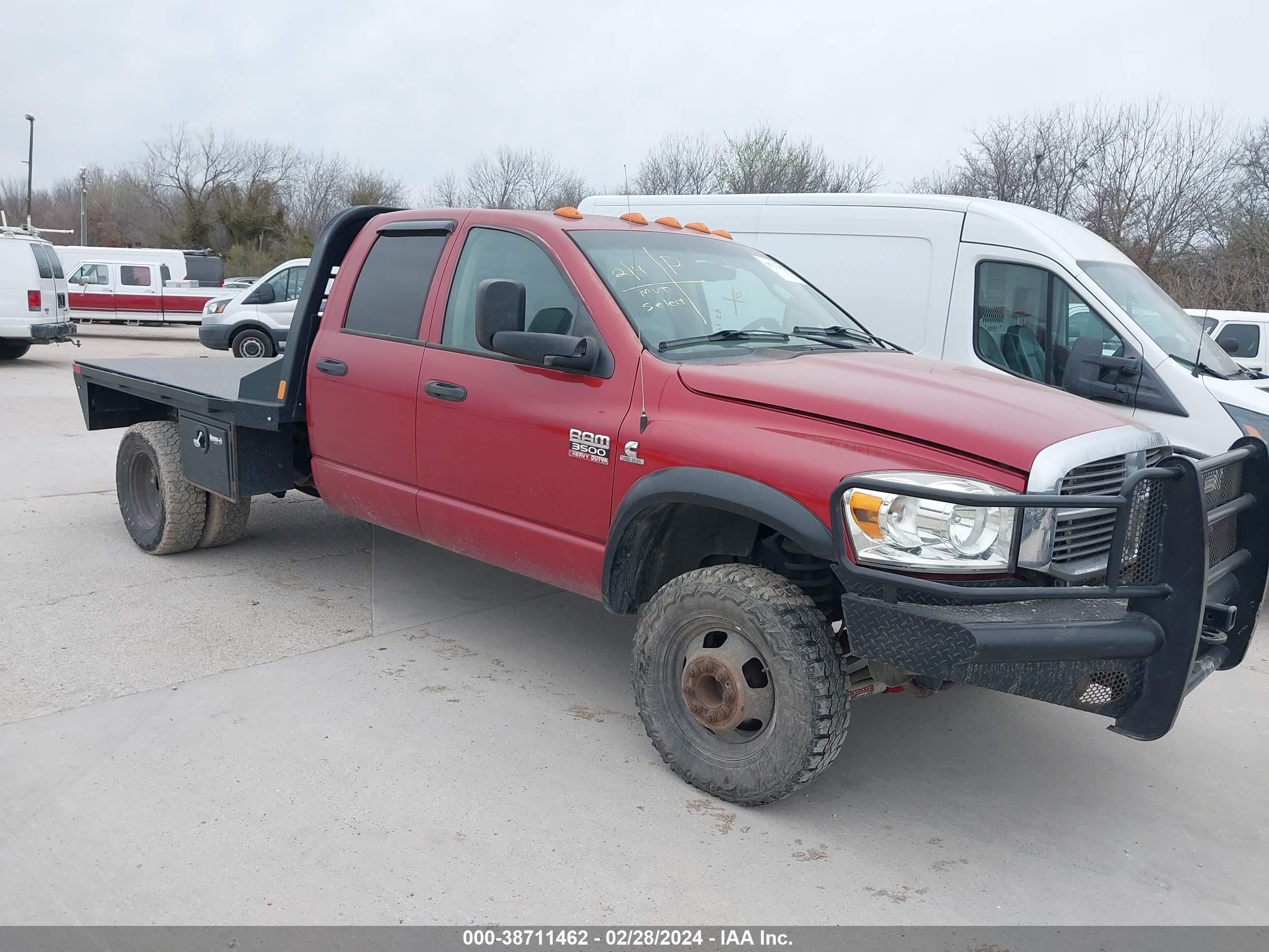 DODGE RAM 2008 3d7mx48a68g216014