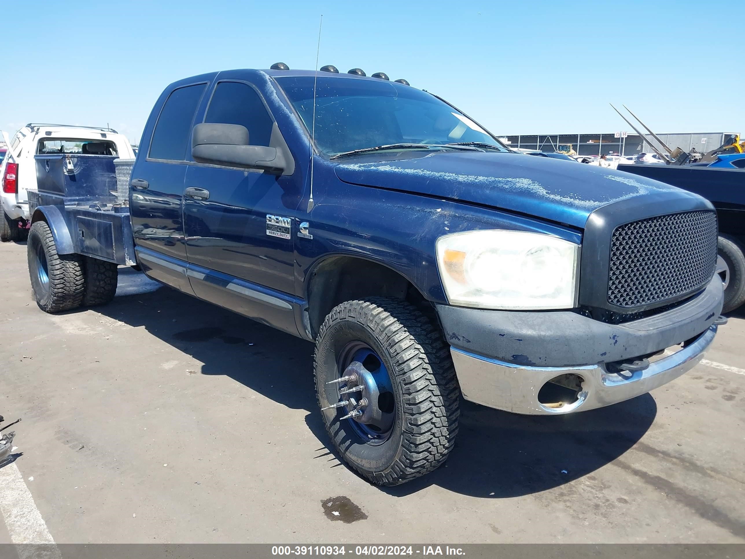 DODGE RAM 2007 3d7mx48a87g793075