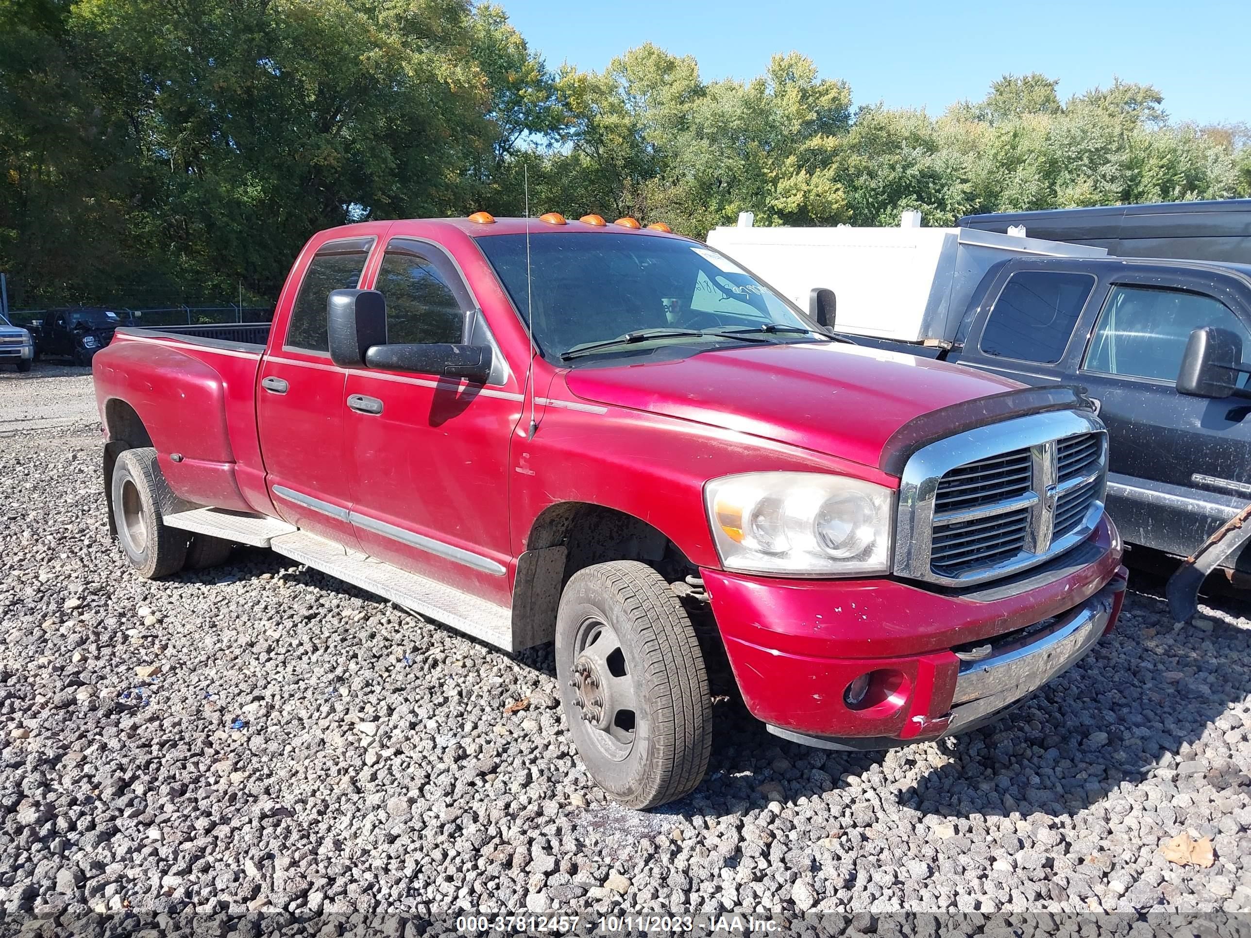 DODGE RAM 2007 3d7mx48c77g701651