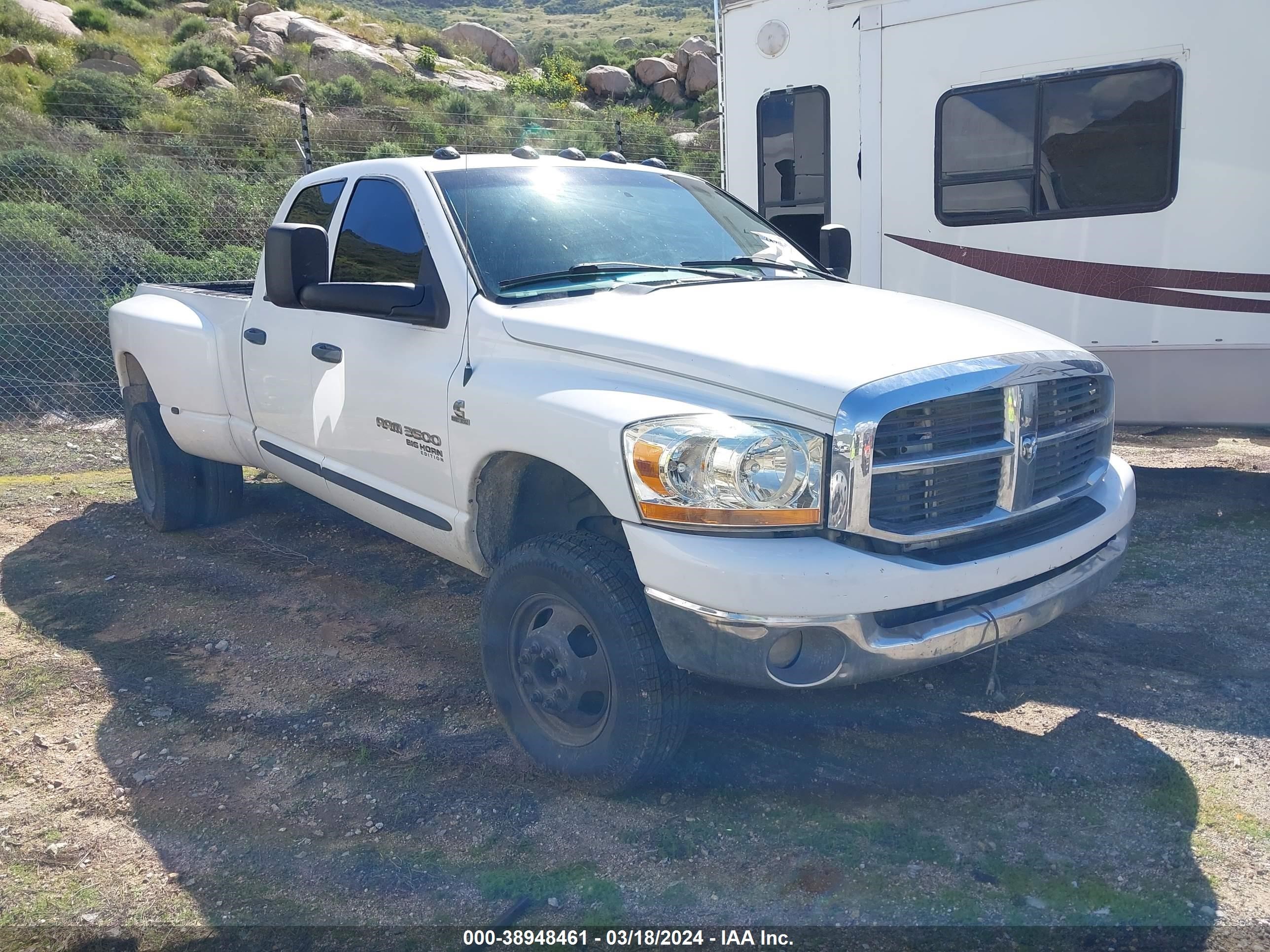 DODGE RAM 2006 3d7mx48c96g144689