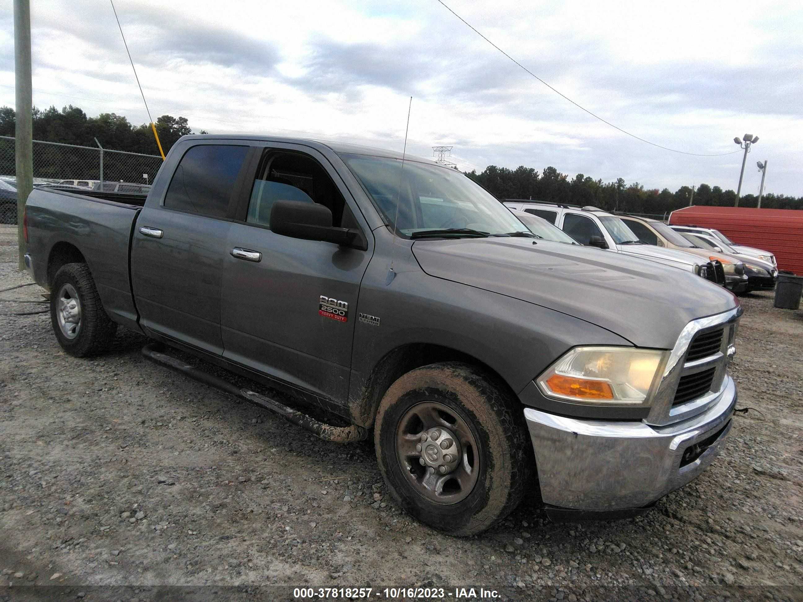 DODGE RAM 2010 3d7tp2ct2ag186427