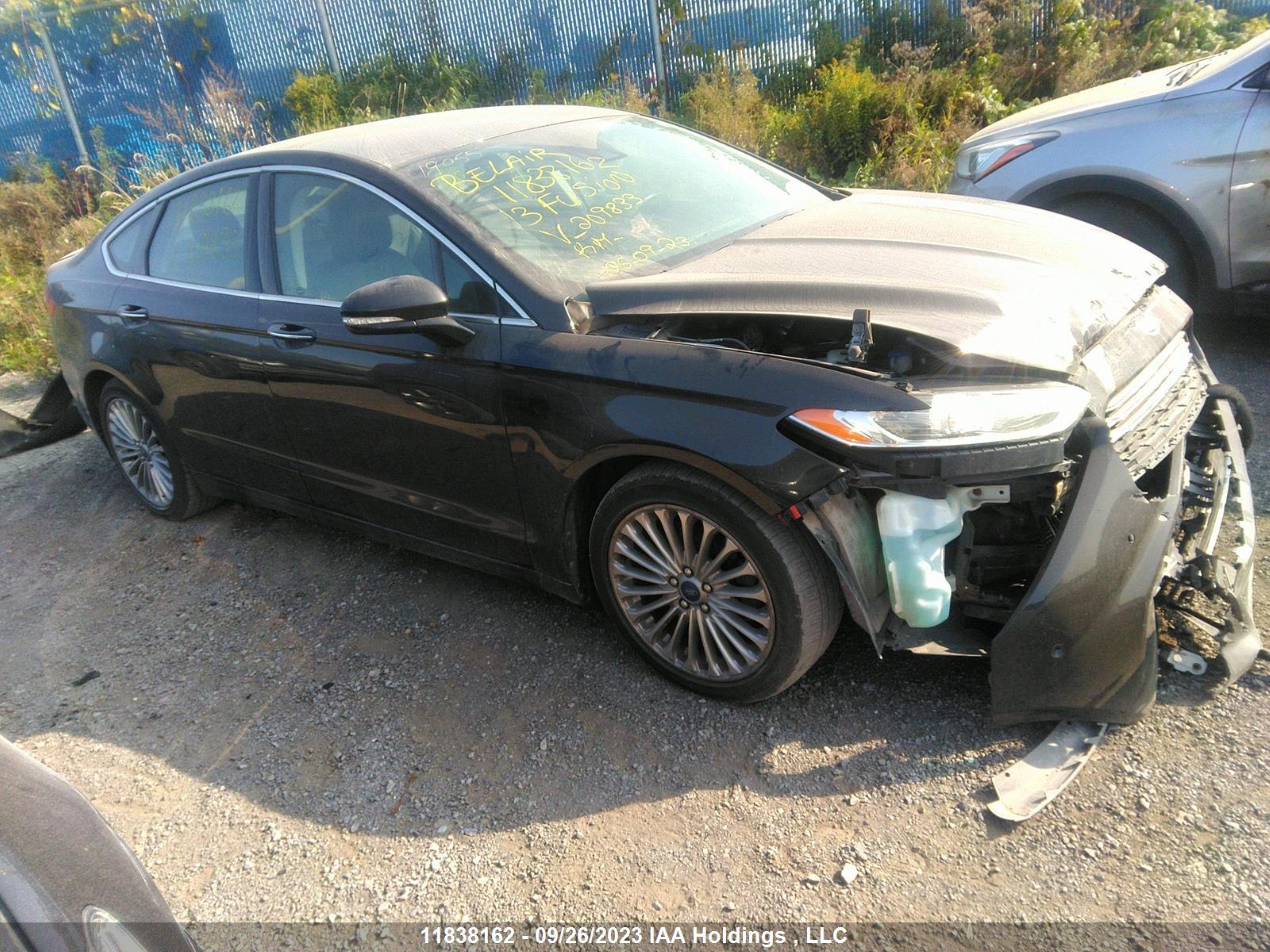 FORD FUSION 2013 3fa6p0d92dr209833