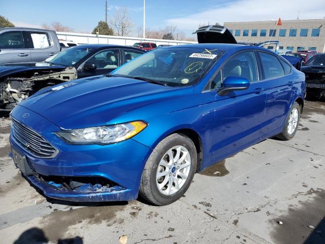 FORD FUSION S 2017 3fa6p0g71hr200833