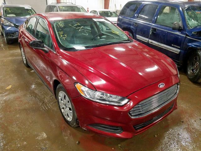 FORD FUSION S 2013 3fa6p0g73dr370007