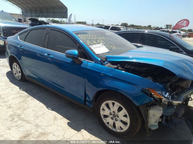 FORD FUSION 2020 3fa6p0g78lr188141