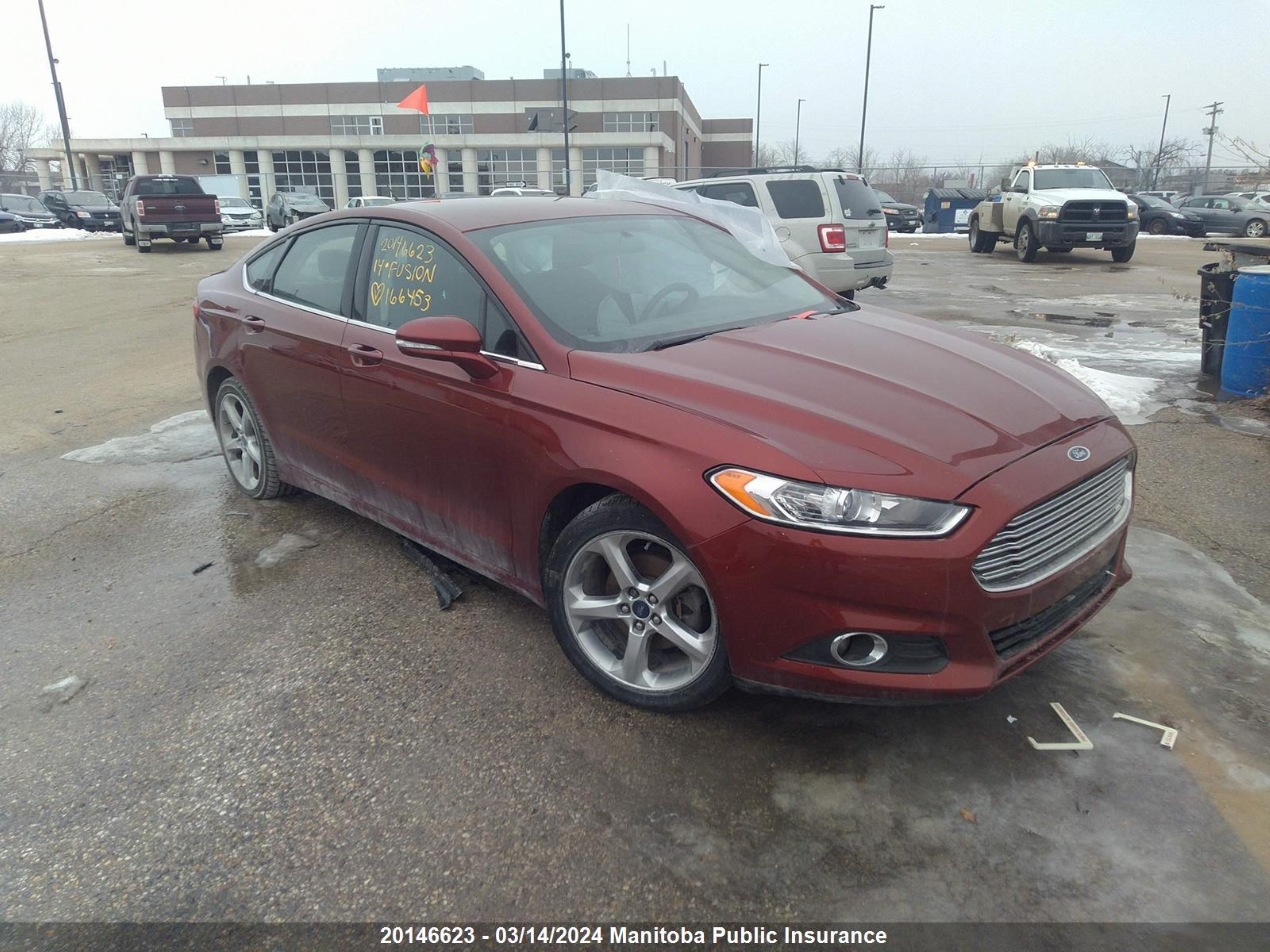 FORD FUSION 2014 3fa6p0h73er166453