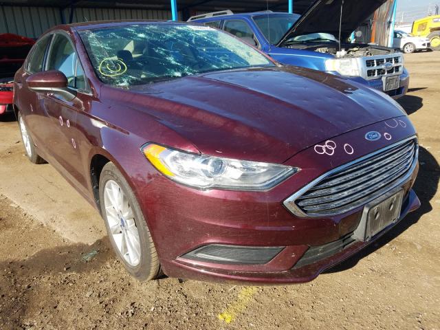 FORD FUSION SE 2017 3fa6p0hd2hr407686