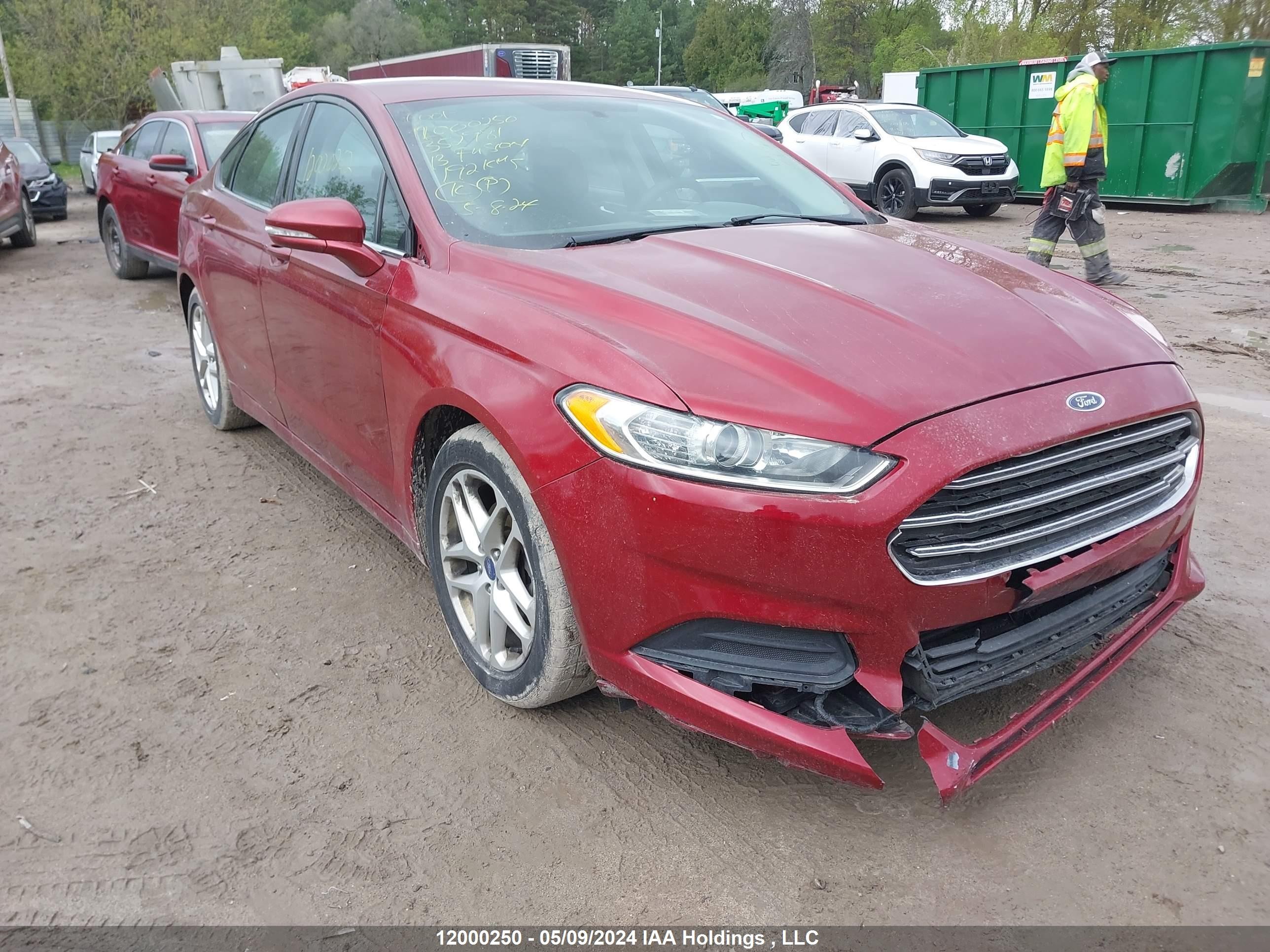 FORD FUSION 2013 3fa6p0hr5dr352981