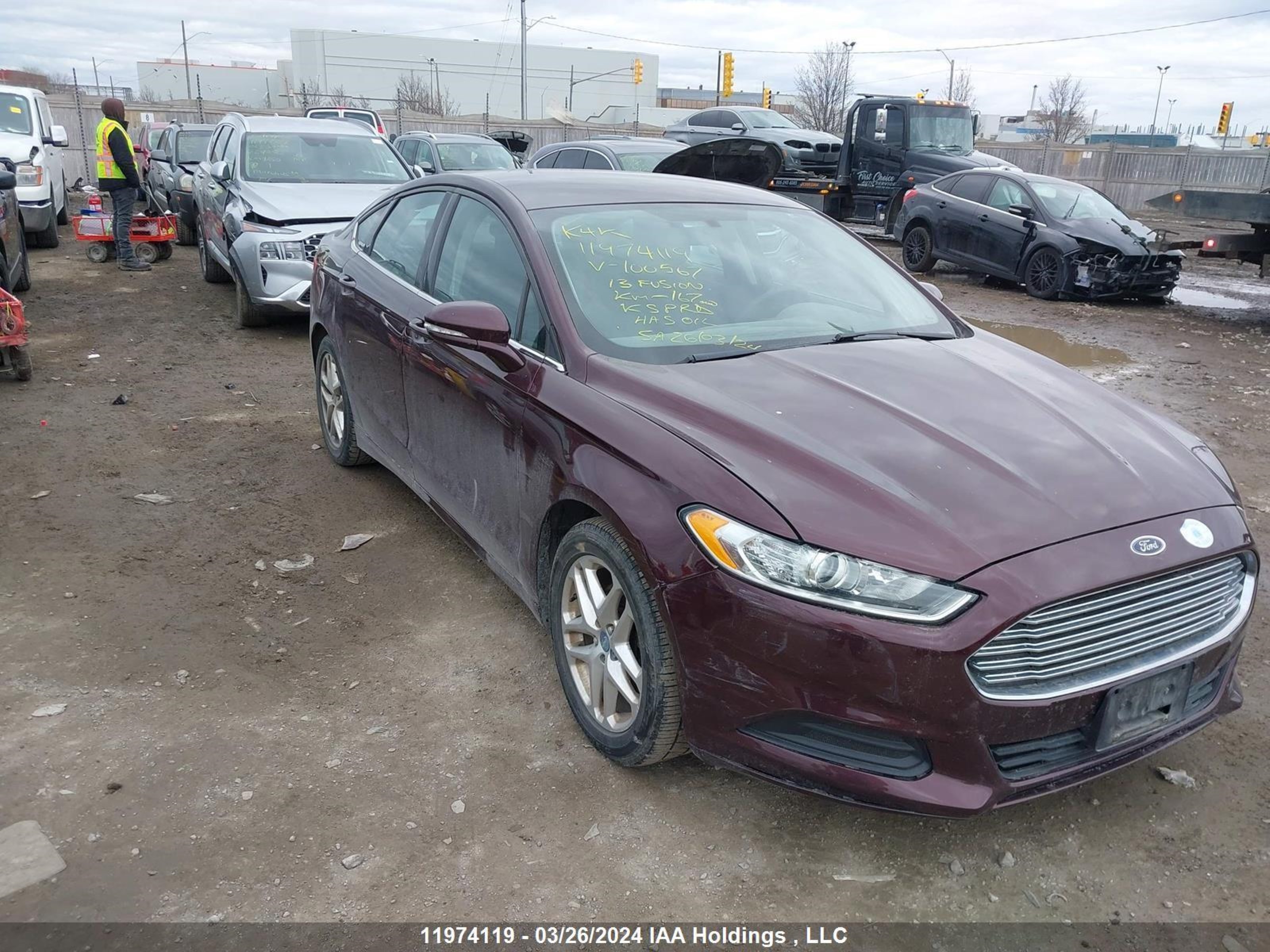 FORD FUSION 2013 3fa6p0hr7dr100567