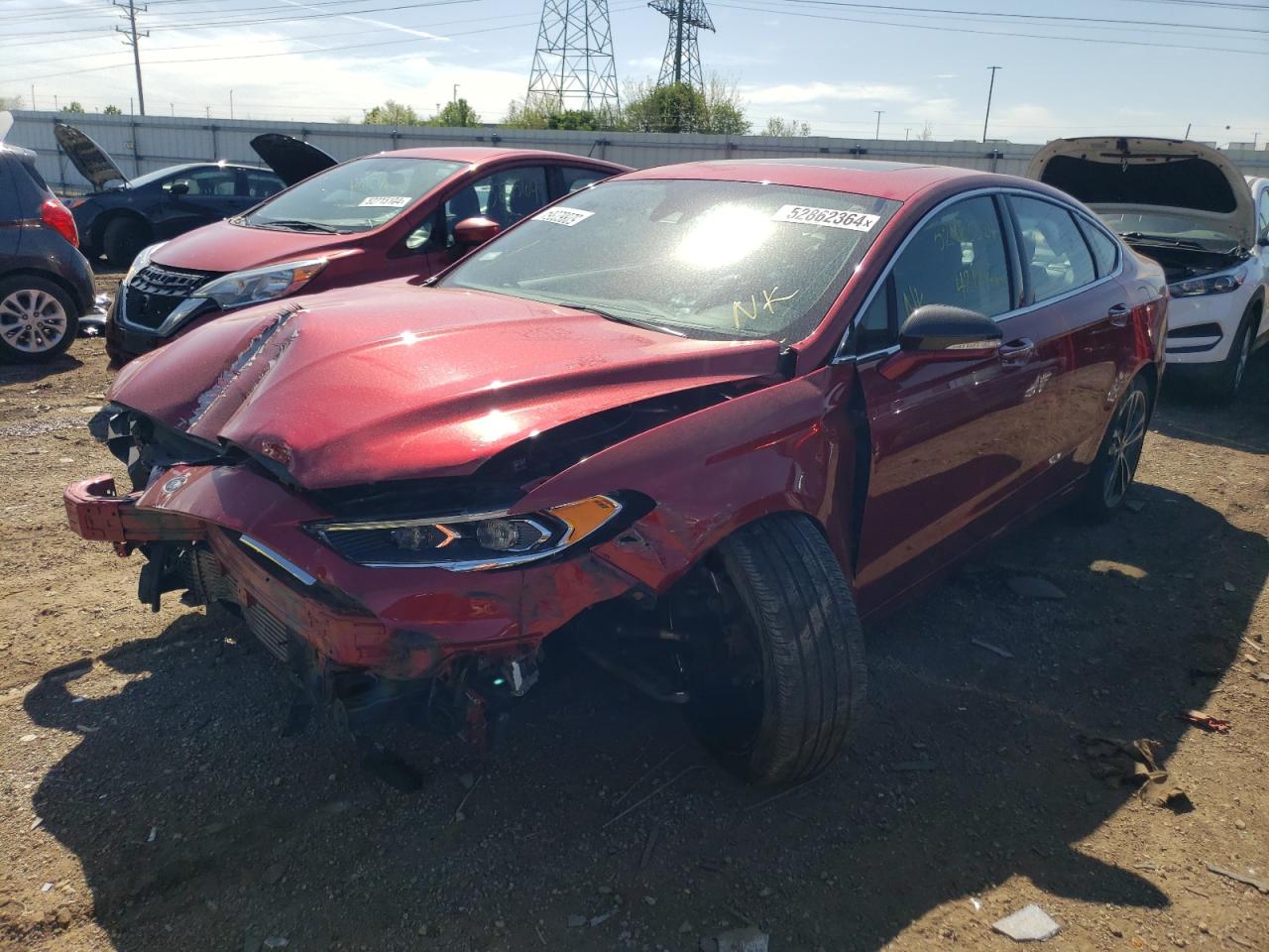 FORD FUSION 2019 3fa6p0k95kr129278