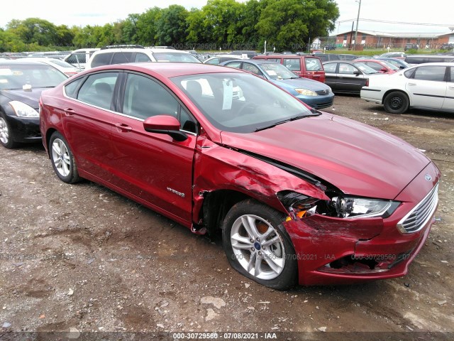 FORD FUSION HYBRID 2018 3fa6p0lu0jr256165