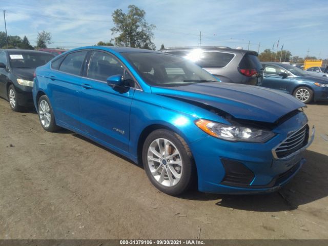 FORD FUSION HYBRID 2019 3fa6p0lu0kr168220