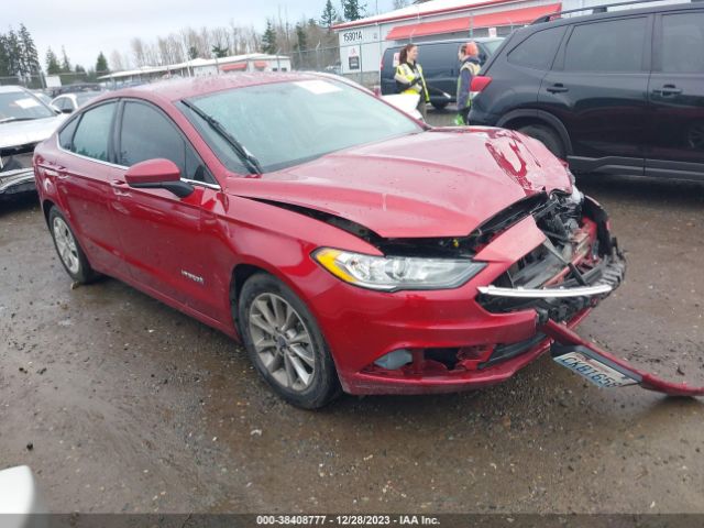 FORD FUSION HYBRID 2017 3fa6p0lu1hr279903