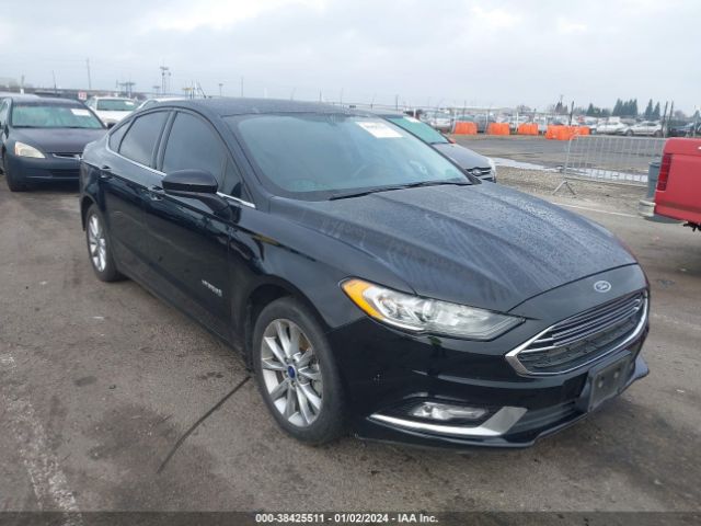 FORD FUSION HYBRID 2017 3fa6p0lu2hr182936