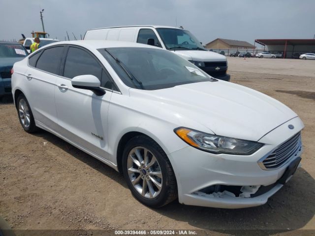 FORD FUSION HYBRID 2017 3fa6p0lu2hr307496